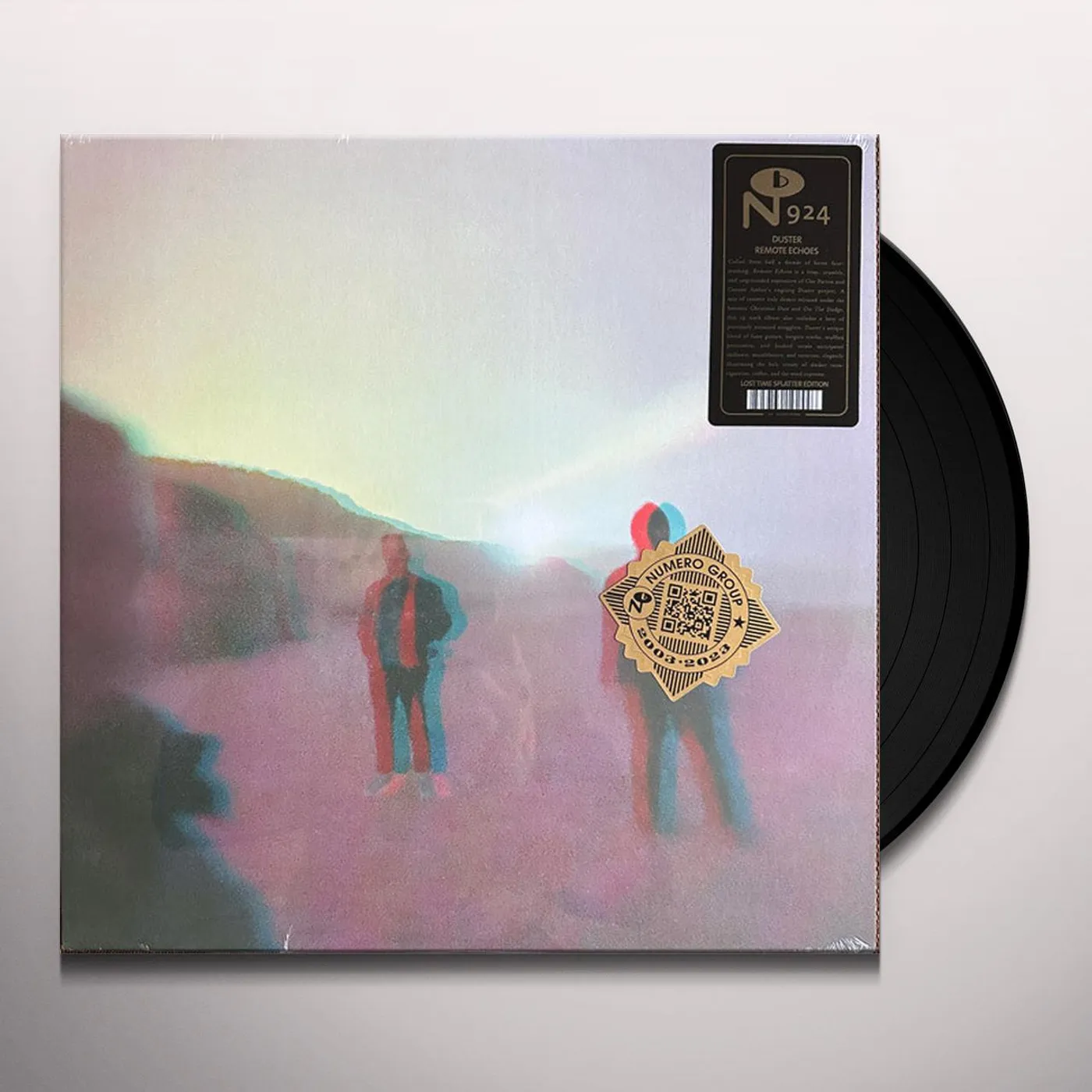 Duster REMOTE ECHOES (CLEAR W/ SEA BLUE & RUBY SPLATTER VINYL) Vinyl Record