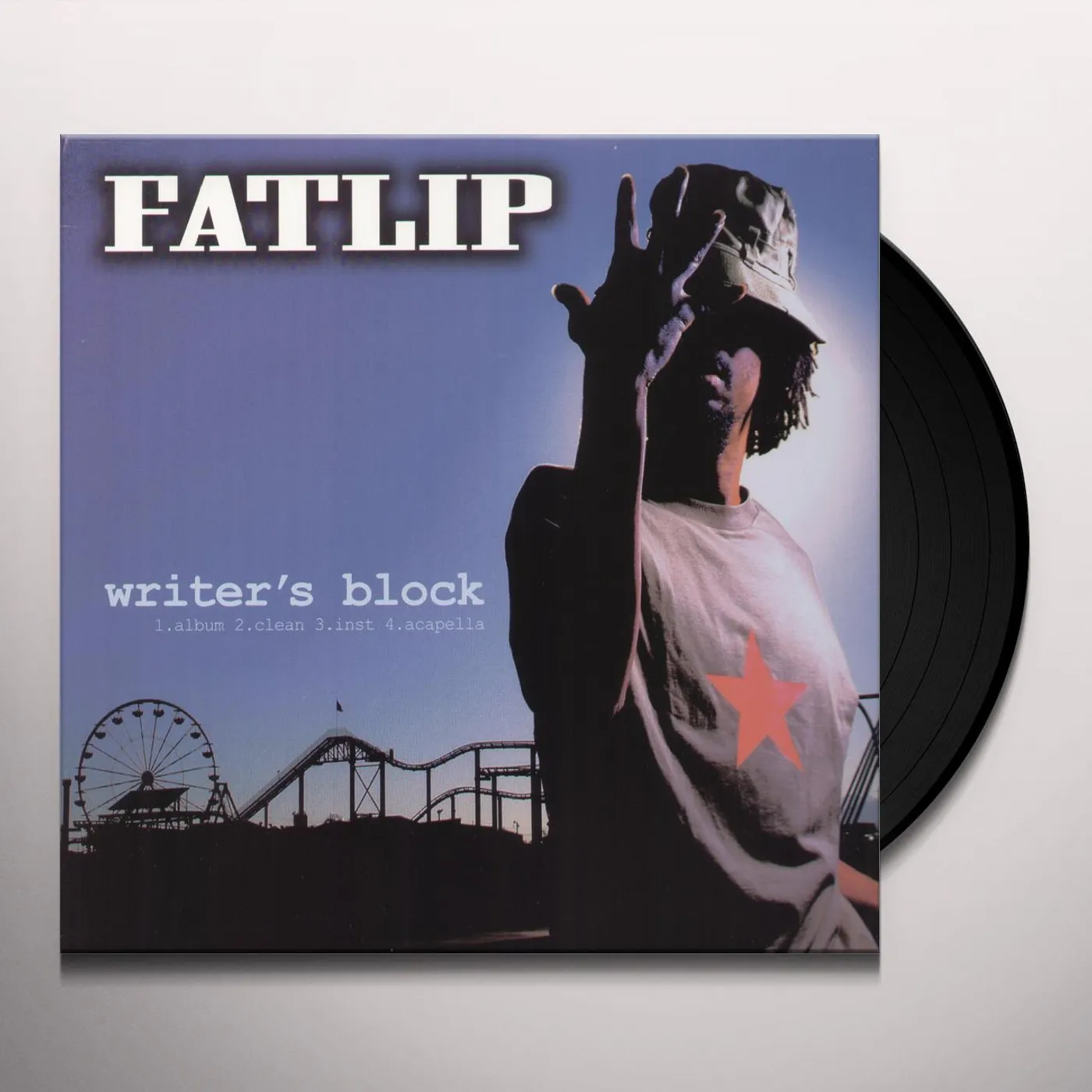 Fatlip WRITER'S BLOCK / FIRST HEAT Vinyl Record