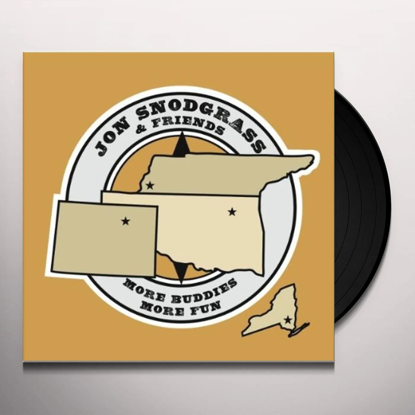 Jon Snodgrass MORE BUDDIES MORE FUN Vinyl Record