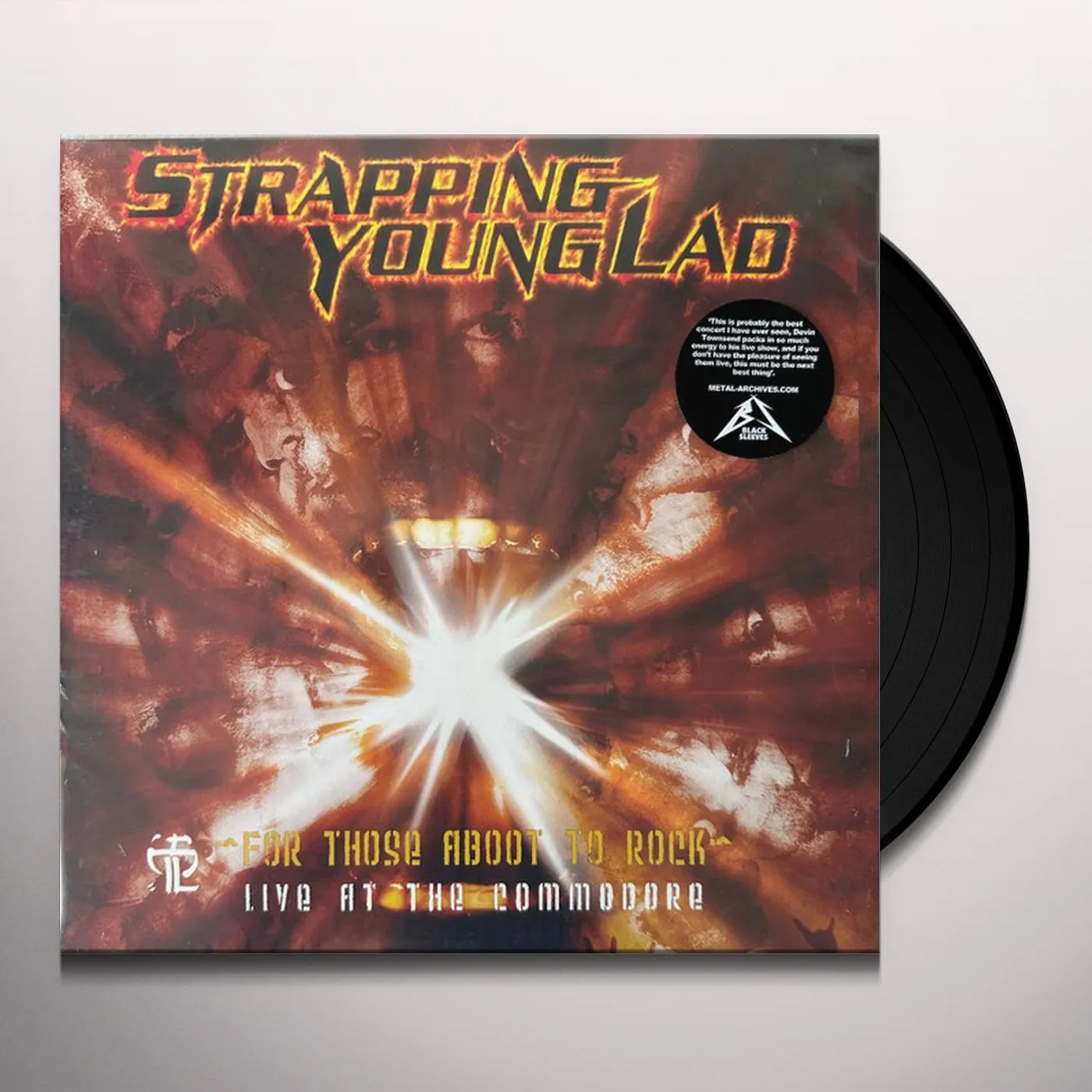 Strapping Young Lad LP - For Those Aboot To Rock – Live ... (Vinyl)