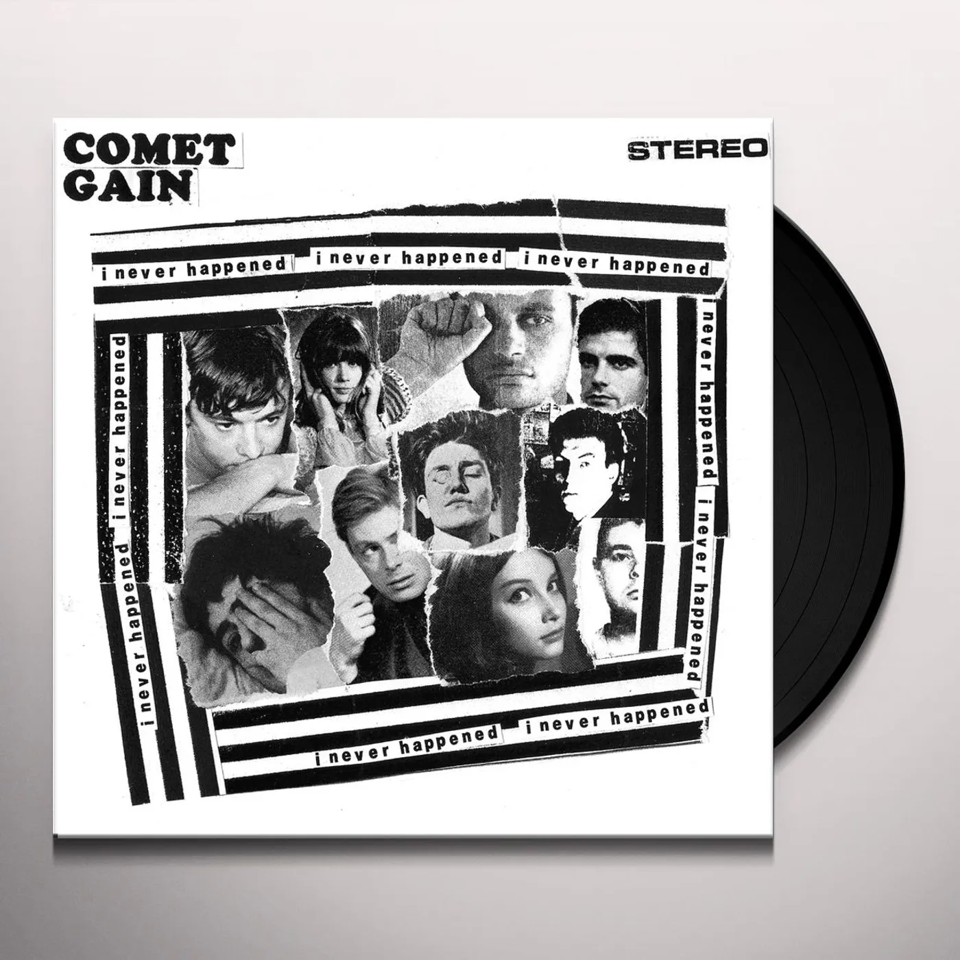 Comet Gain I NEVER HAPPENED Vinyl Record