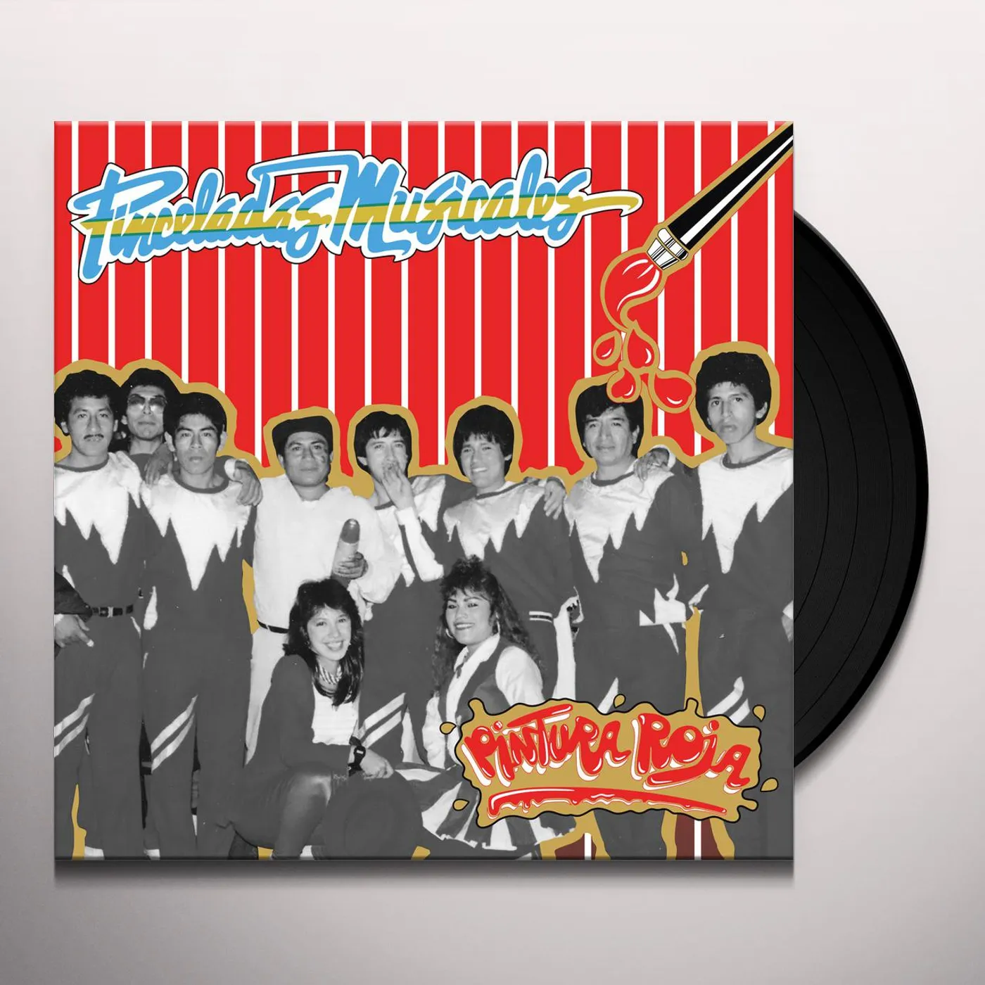 Pintura Roja Pinceladas Musicales Vinyl Record