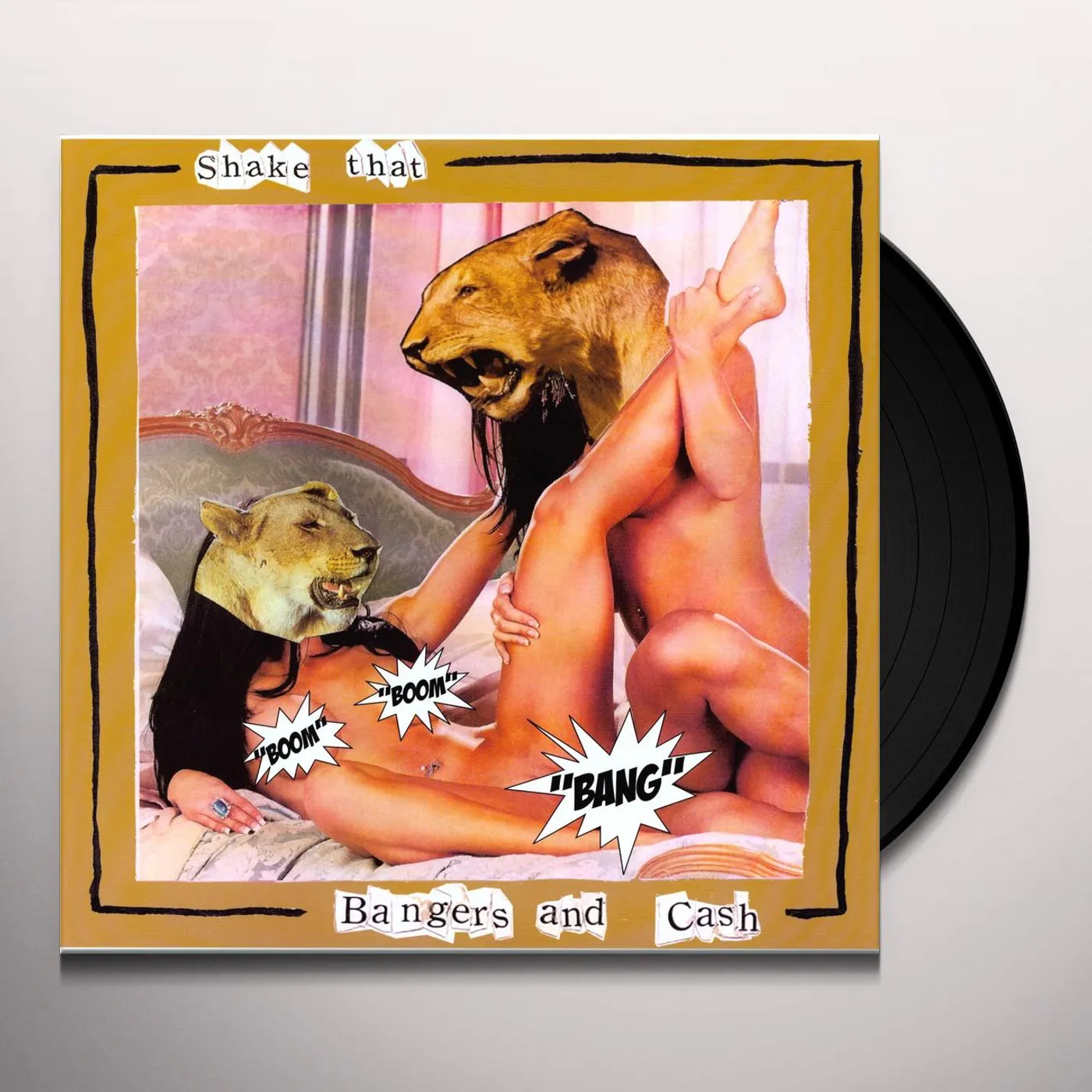 Spank Rock and Benny Blanco are...Bangers & Cash SHAKE THAT Vinyl Record