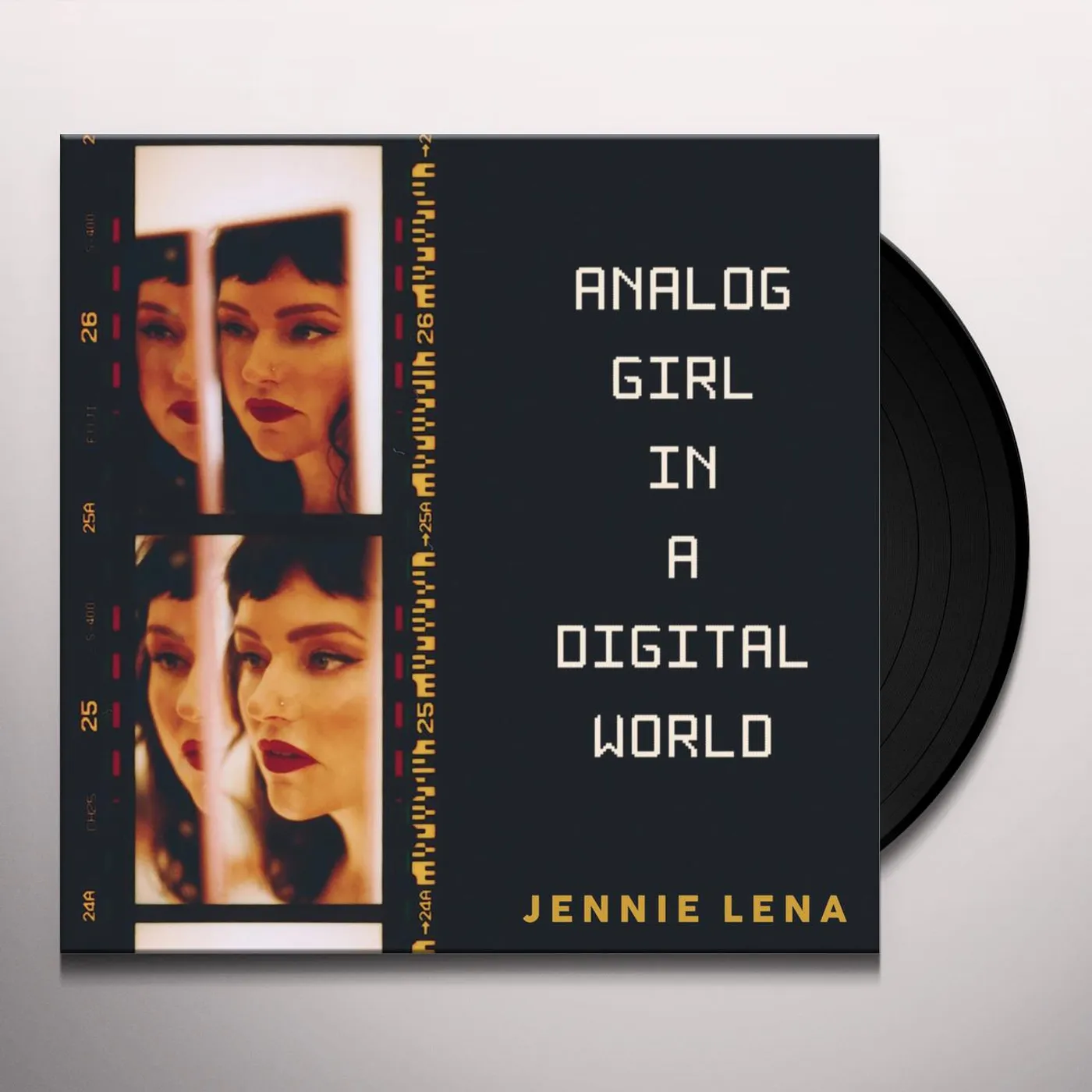 Jennie Lena ANALOG GIRL IN A DIGITAL WORLD Vinyl Record