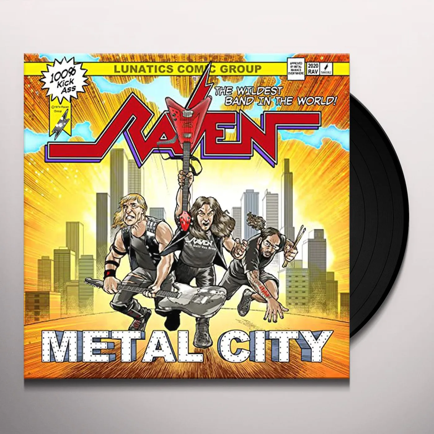 Raven Metal City Vinyl Record