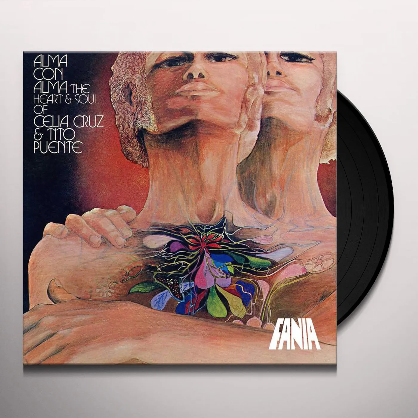 Tito Puente, Celia Cruz ALMA CON ALMA Vinyl Record