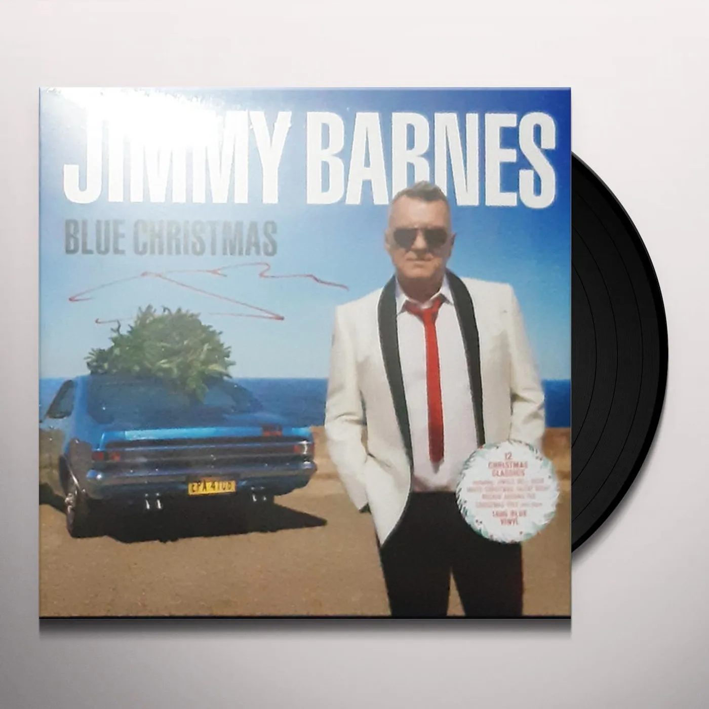 Jimmy Barnes BLUE CHRISTMAS Vinyl Record