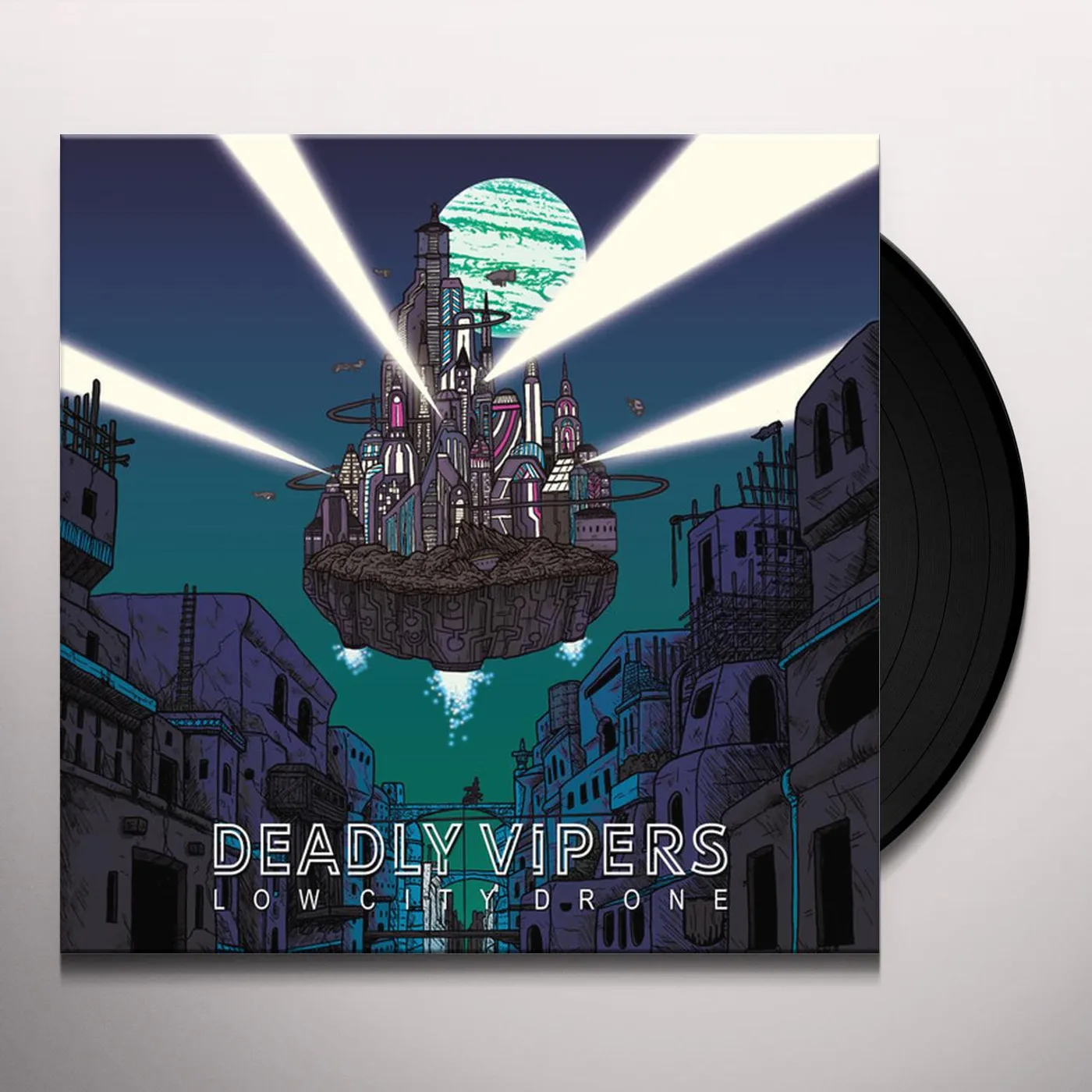 Deadly Vipers Low City Drone Vinyl Record