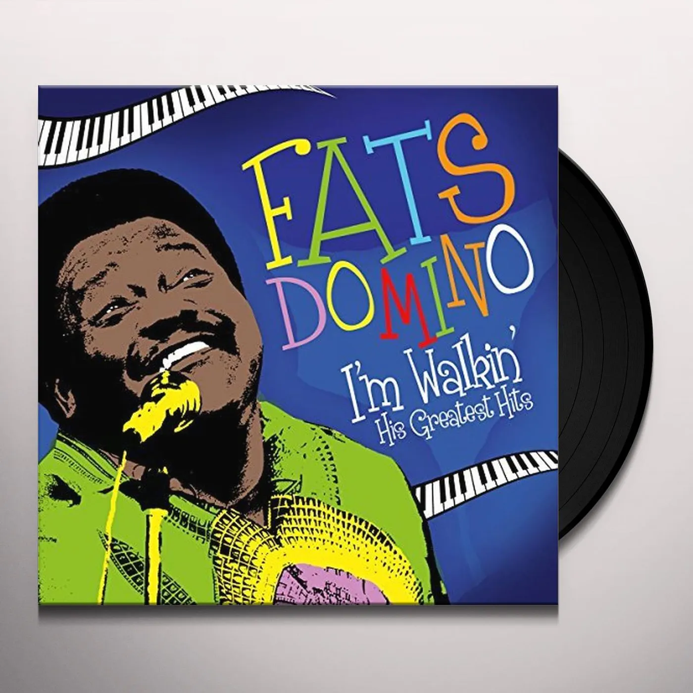 Fats Domino I'M WALKIN' - HIS GREATEST HIT Vinyl Record