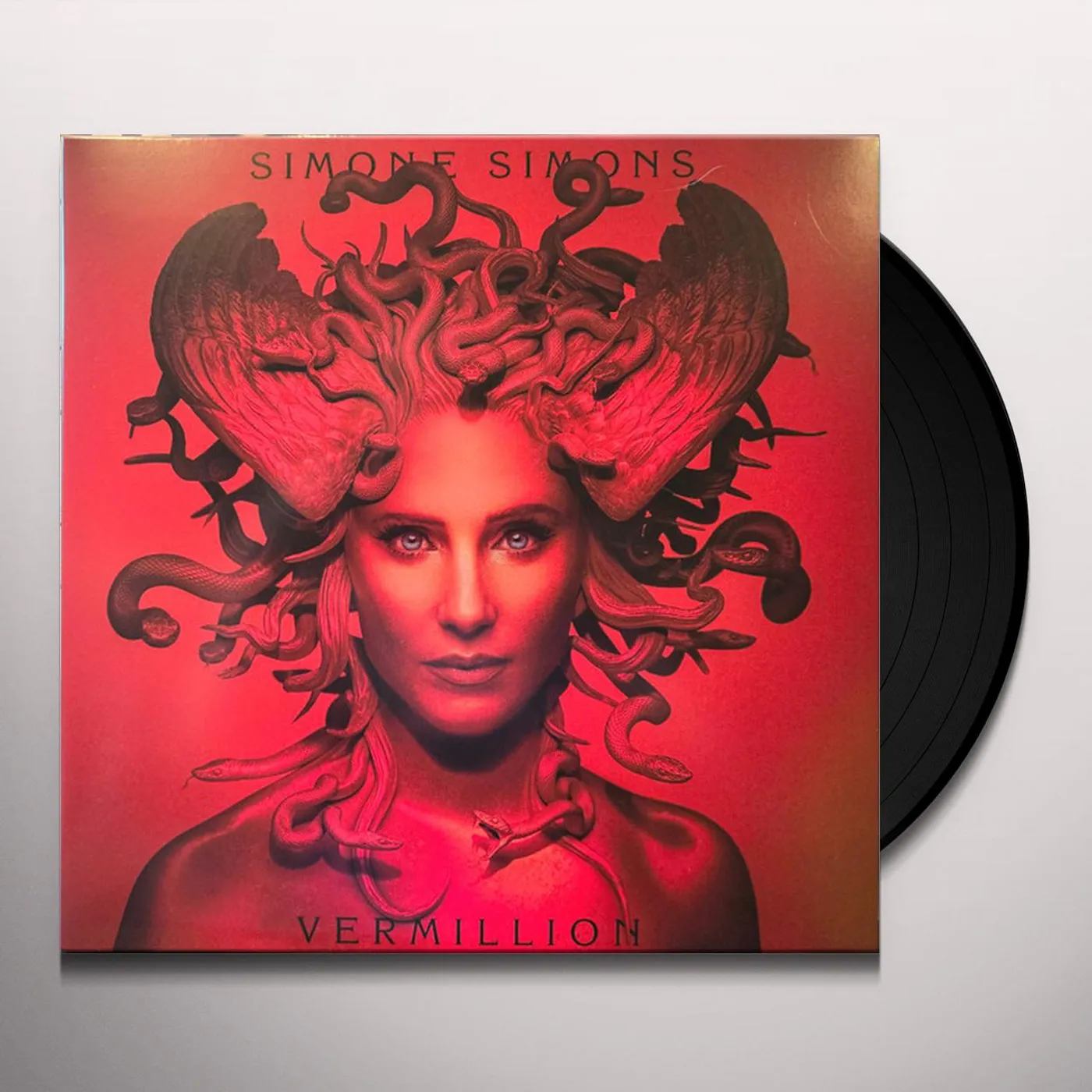 Simone Simons VERMILLION (CLEAR VINYL) Vinyl Record