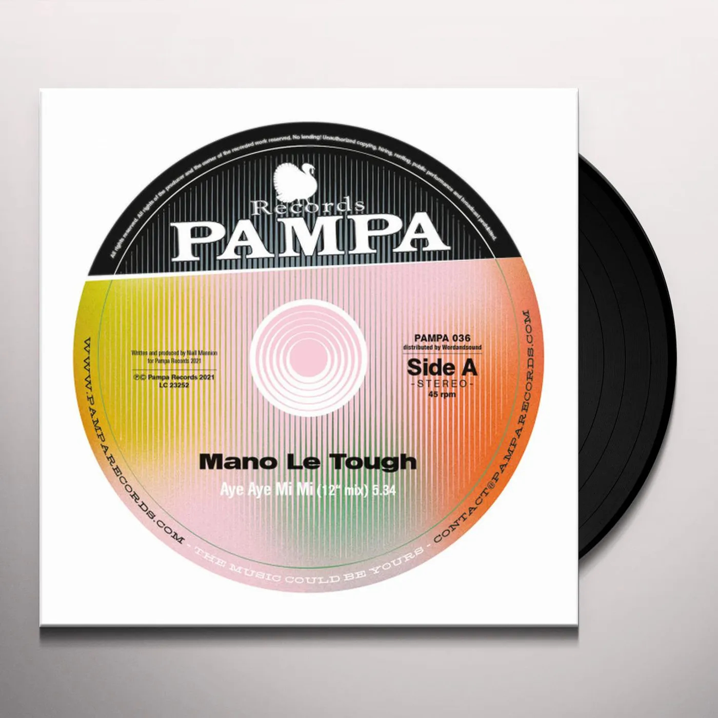 Mano Le Tough Aye Aye Mi Mi Vinyl Record