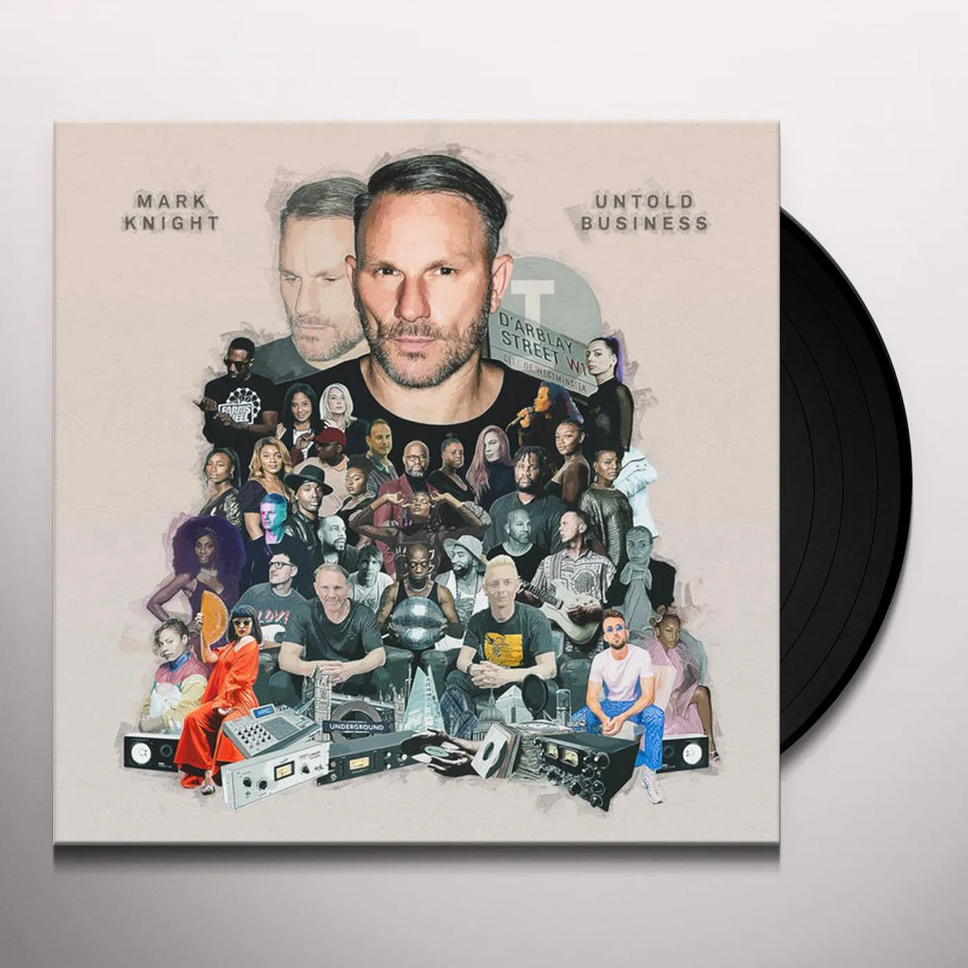 Mark Knight Untold Business Vinyl Record