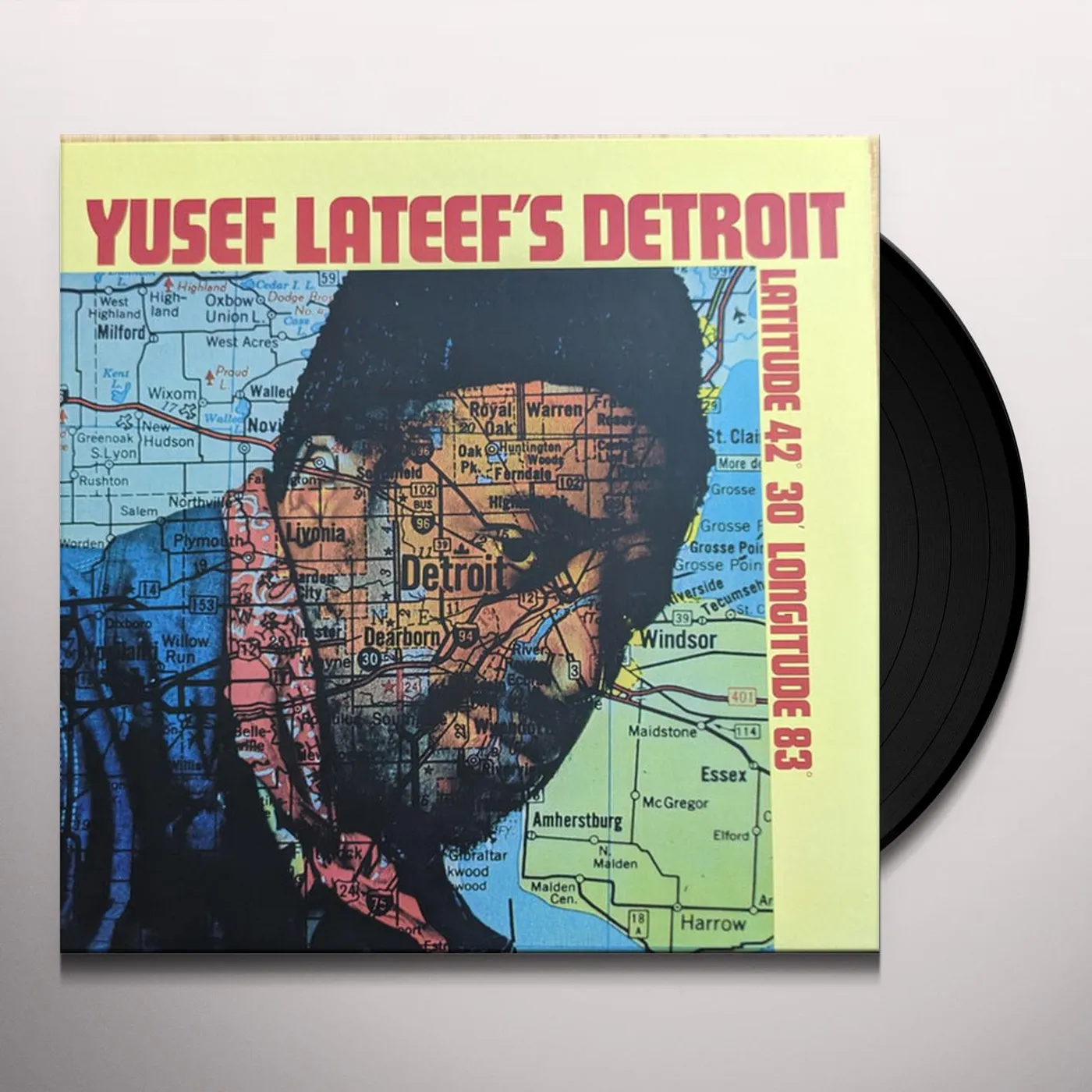 YUSEF LATEEF'S DETROIT LATITUDE 42 30 LONGITUDE 83 Vinyl Record
