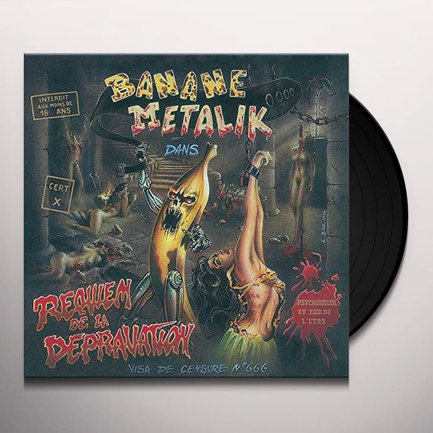 Banane Metalik Requiem De La Depravation Vinyl Record