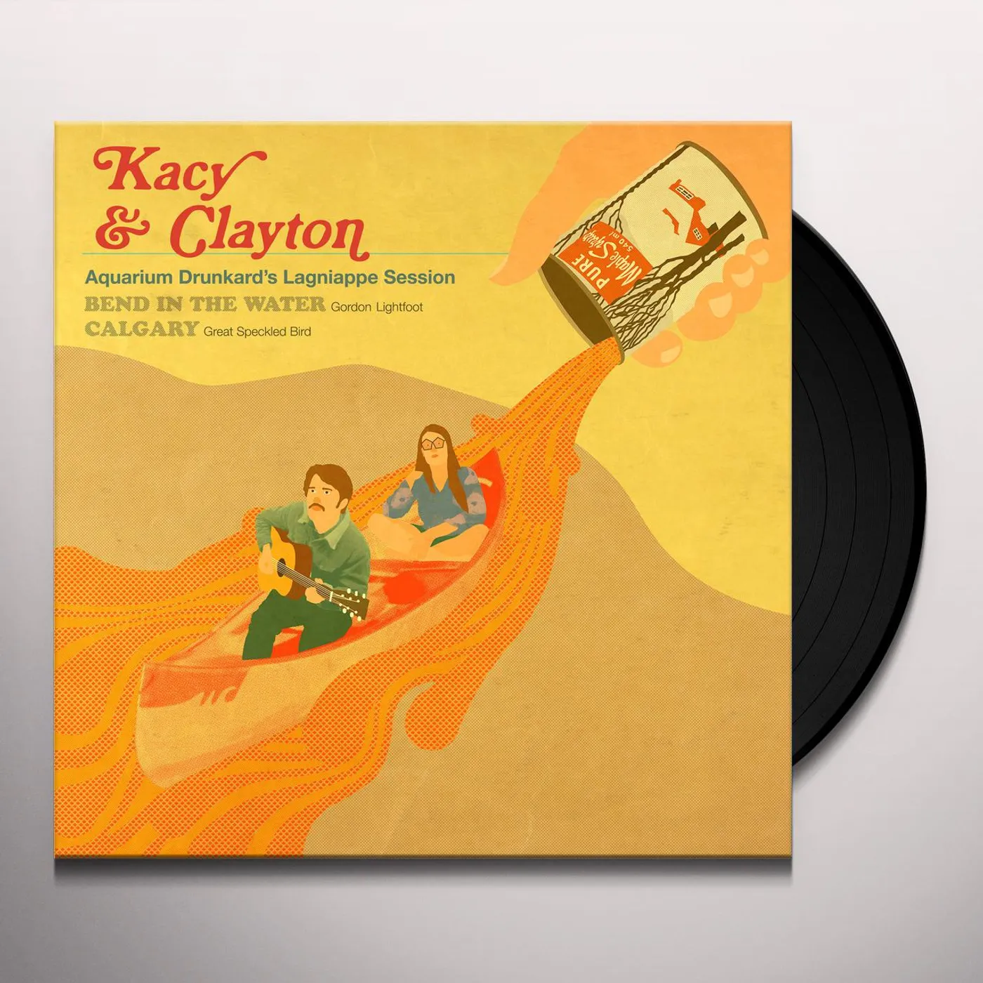 Kacy & Clayton Aquarium Drunkard's Lagniappe Session Vinyl Record