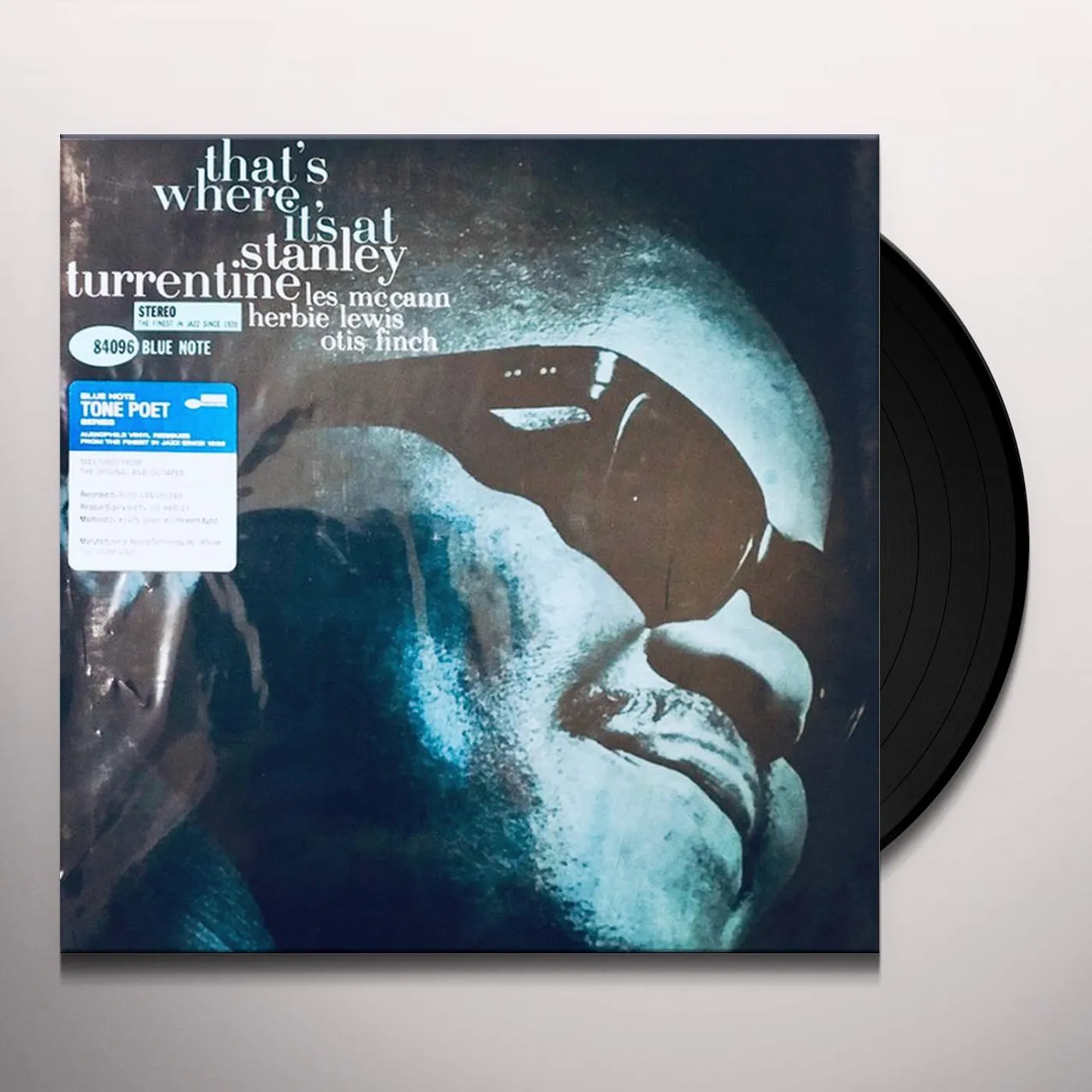 Stanley Turrentine THAT'S WHERE IT'S AT (BLUE NOTE TONE POET SERIES) Vinyl Record