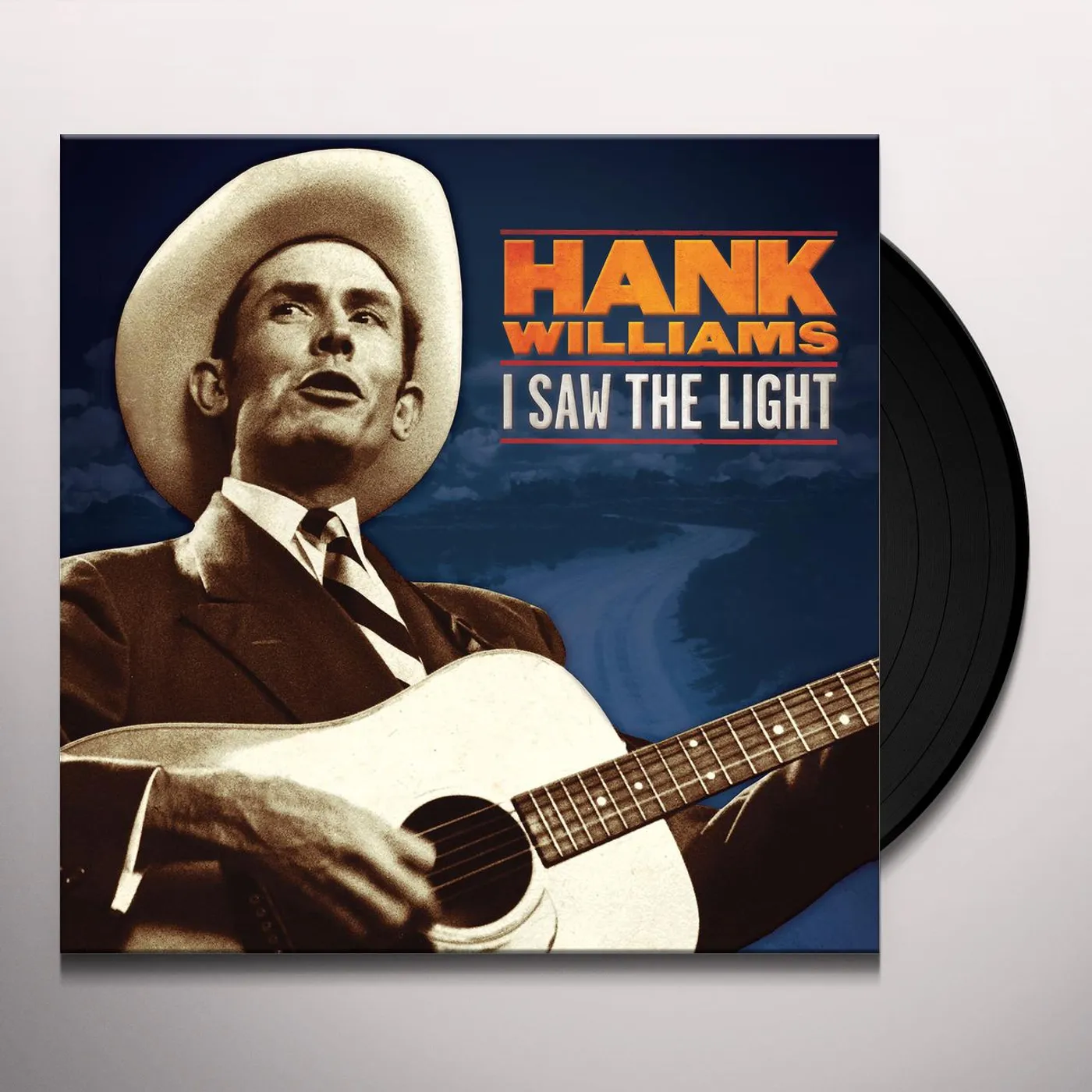 Hank Williams I SAW THE LIGHT: UNRELEASED RECORDINGS Vinyl Record