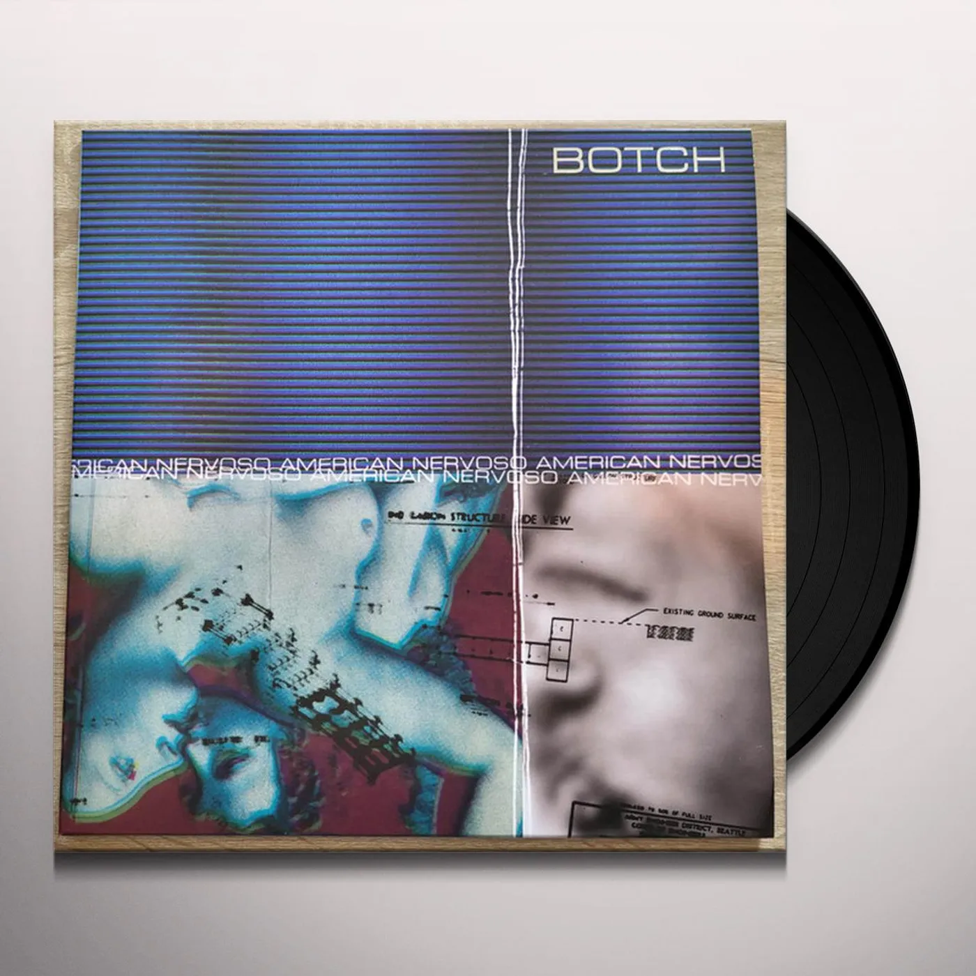 Botch AMERICAN NERVOSO (25TH ANNIVERSARY) (TRANSPARENT BLUE & SILVER VINYL) Vinyl Record