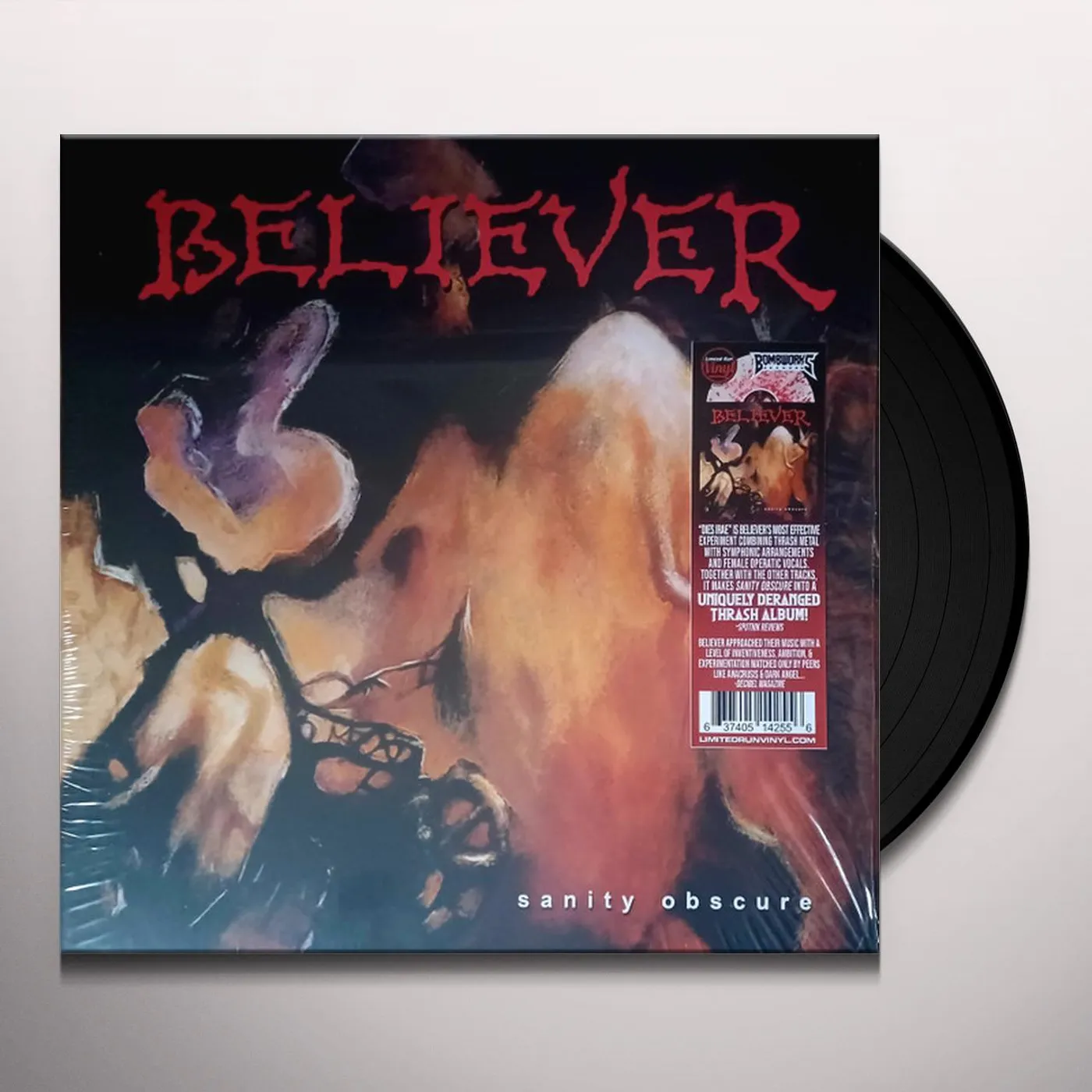 Believer SANITY OBSCURE (RED VINYL) Vinyl Record