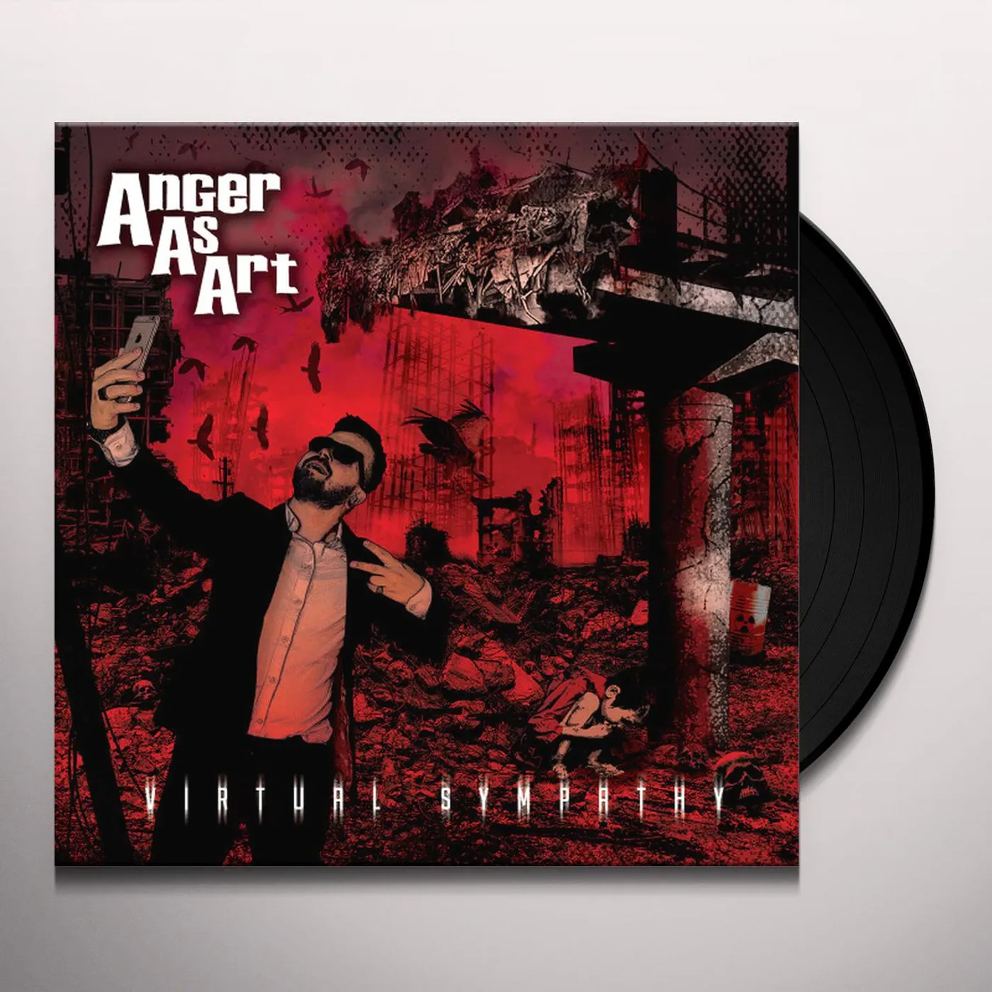 Anger As Art Virtual Sympathy Vinyl Record