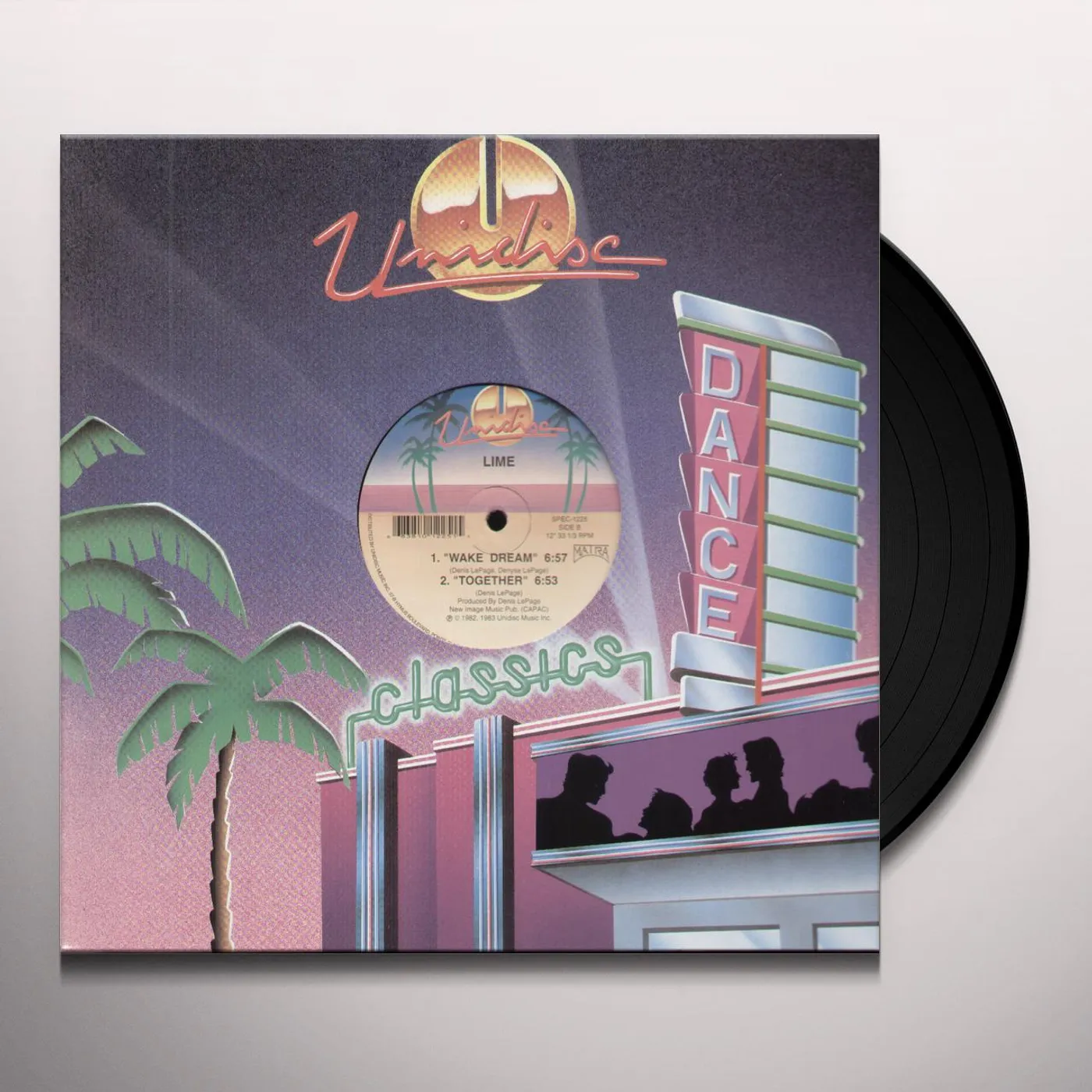 Lime MEGA-MIX/WAKE DREAM Vinyl Record