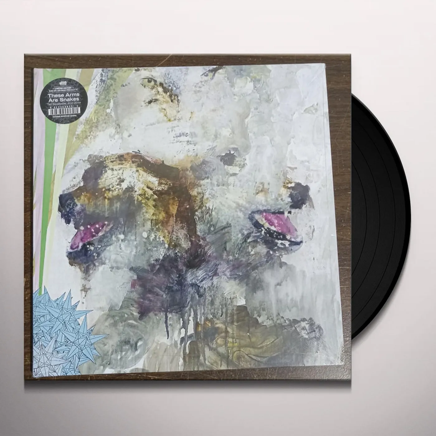 These Arms Are Snakes TAIL SWALLOWER & DOVE - ORANGE Vinyl Record