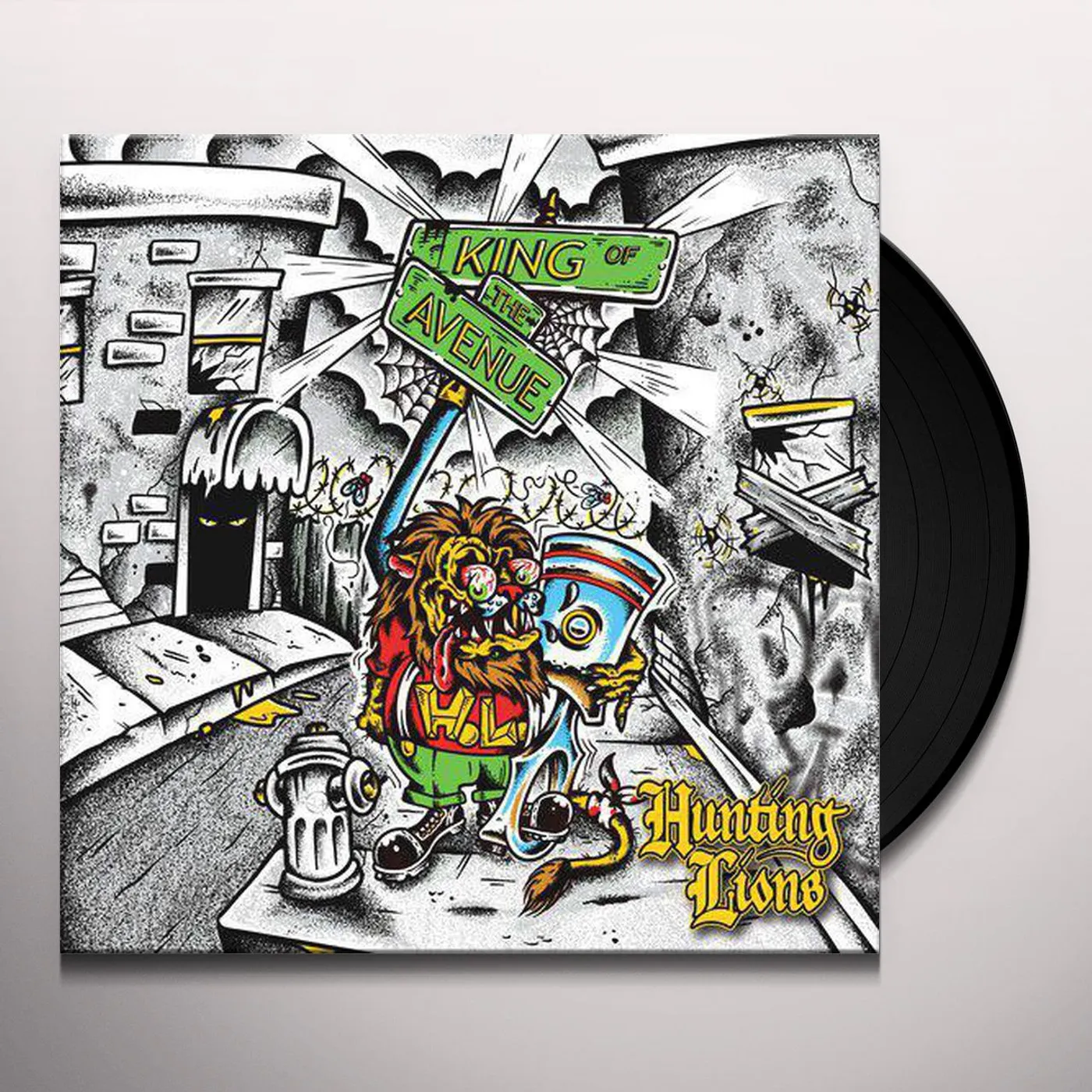 Hunting Lions King Of The Avenue Vinyl Record