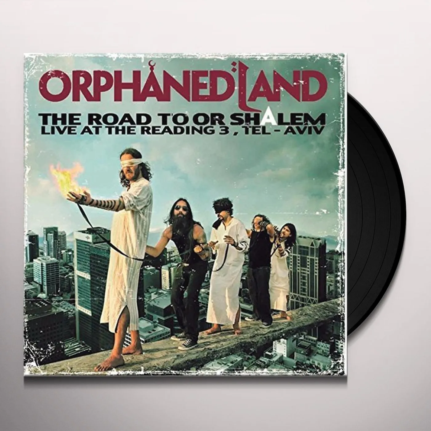 Orphaned Land ROAD TO OR-SHALEM: LIVE AT THE READING 3 TEL AVIV Vinyl Record