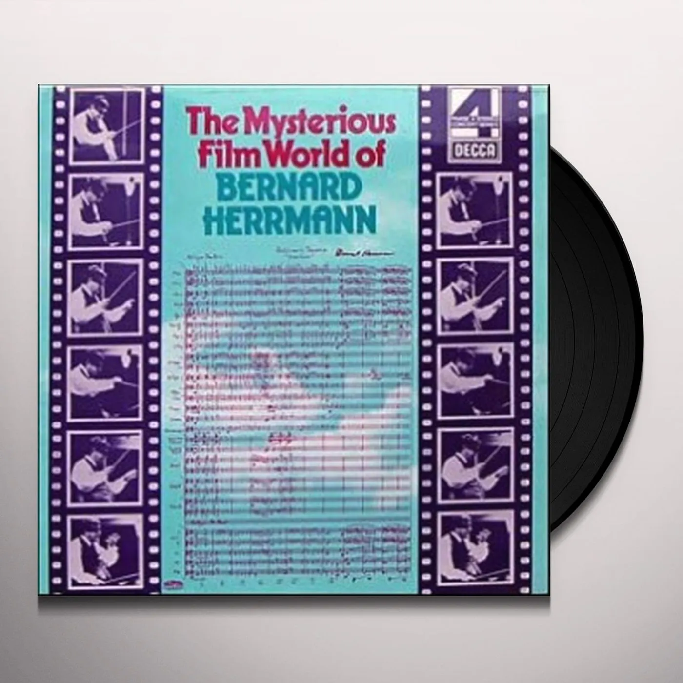 MYSTERIOUS FILM WORLD OF BERNARD HERRMANN (180G/45RPM) Vinyl Record