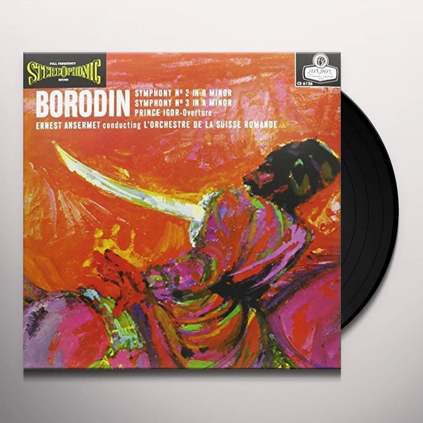 Ernest Ansermet BORODIN SYMPHONIES NOS. 2 & 3 Vinyl Record