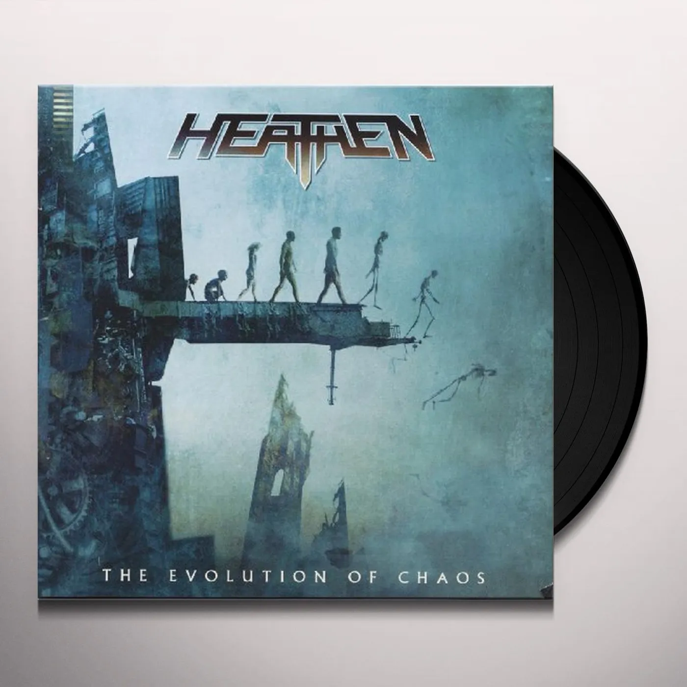 Heathen EVOLUTION OF CHAOS Vinyl Record