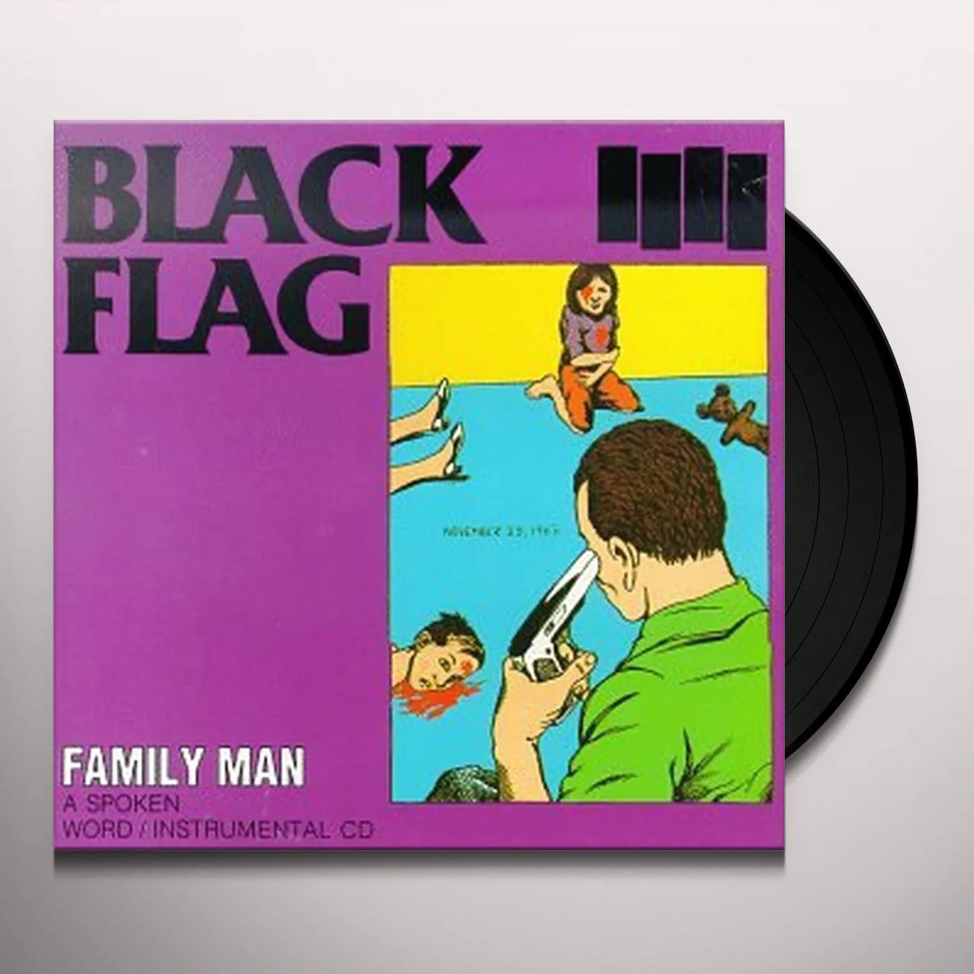 Black Flag Family Man Vinyl Record