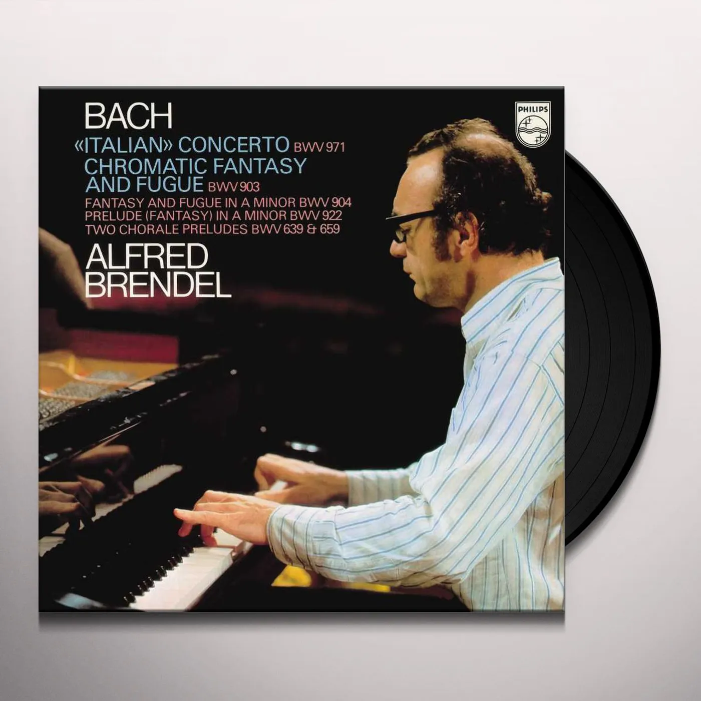 Alfred Brendel  Bach  J.S.: Italian Vinyl Record