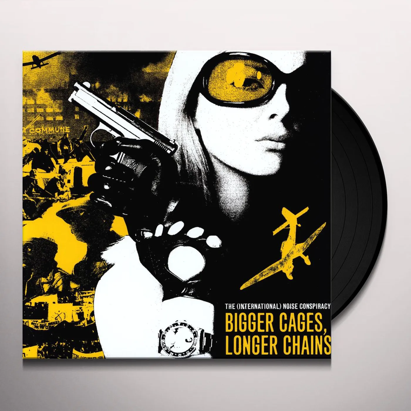 The (International) Noise Conspiracy BIGGER CAGES LONGER CHAINS Vinyl Record