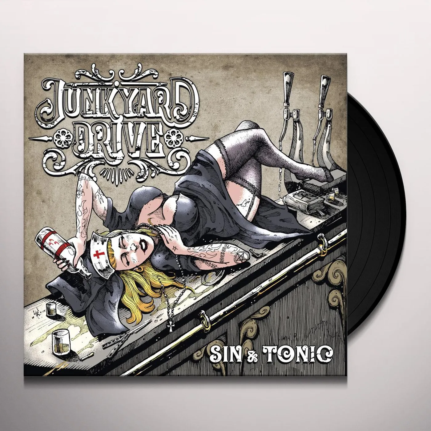 Junkyard Drive Sin & tonic Vinyl Record