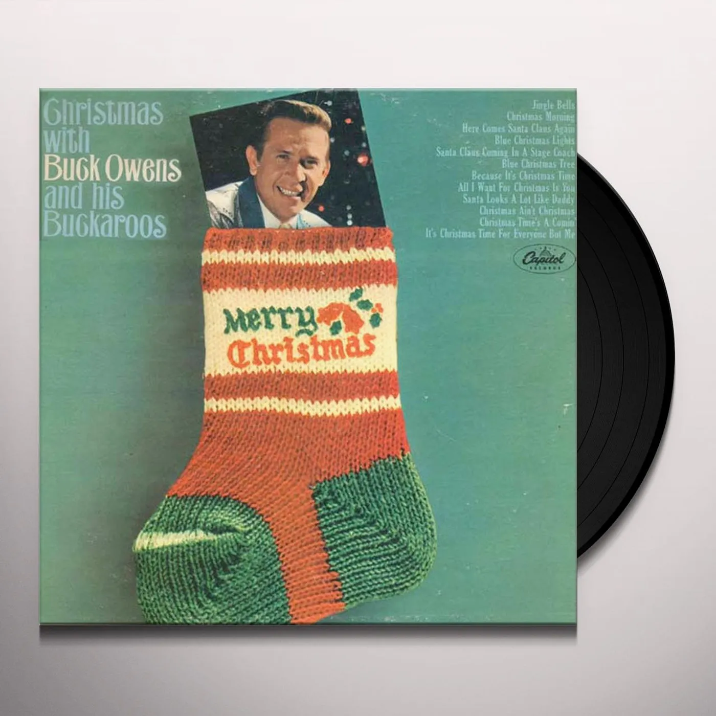 CHRISTMAS WITH BUCK OWENS AND HIS BUCKAROOS Vinyl Record