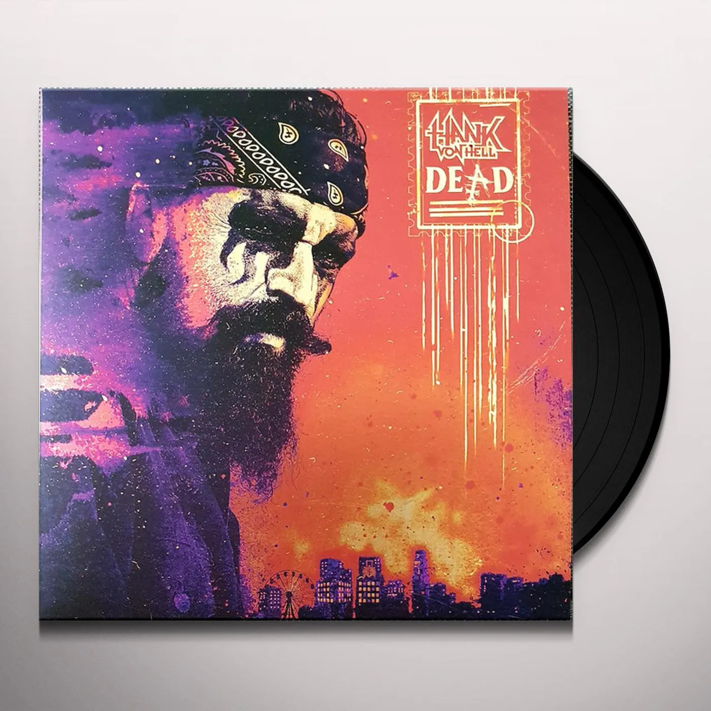 Hank von Hell DEAD Vinyl Record