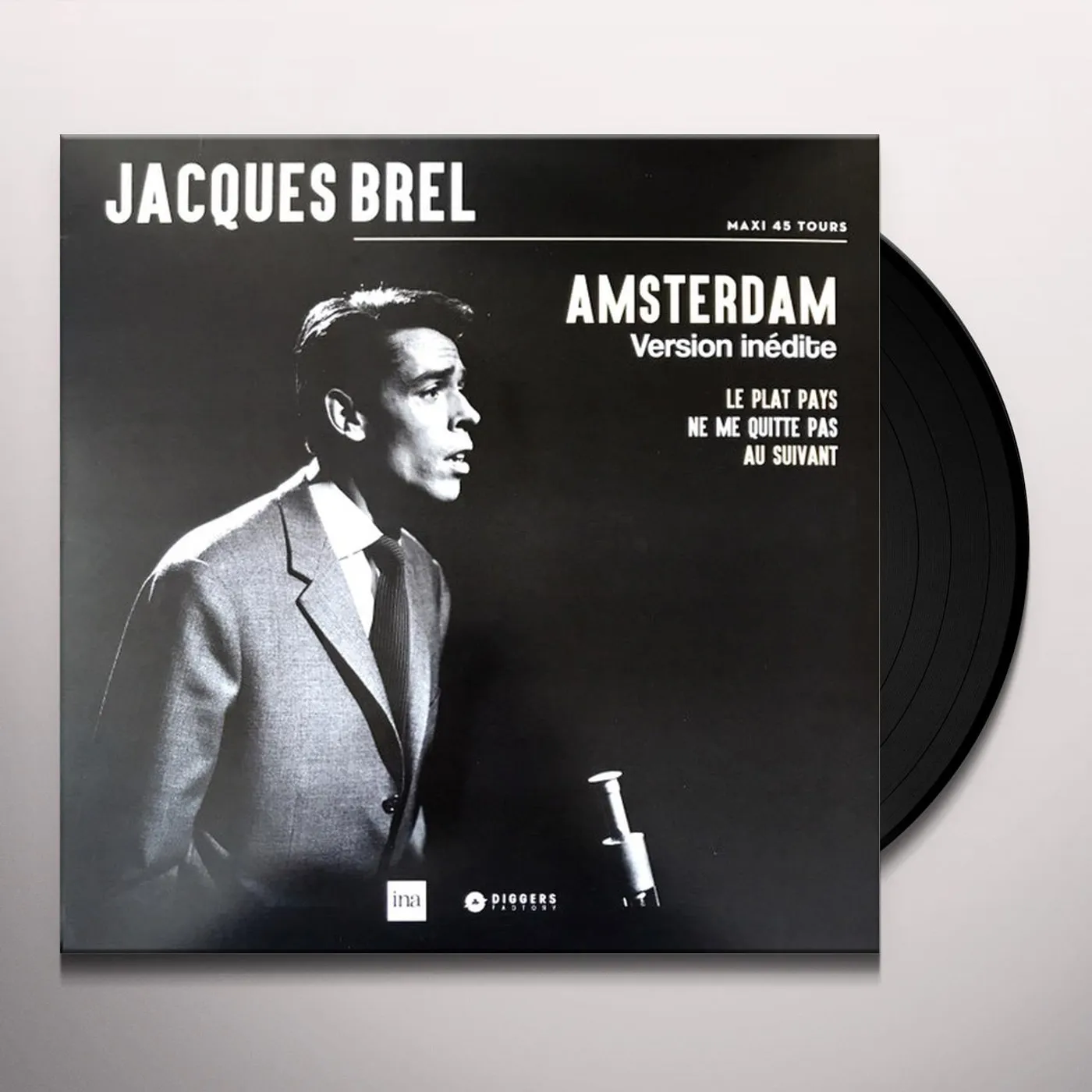 Jacques Brel AMSTERDAM Vinyl Record