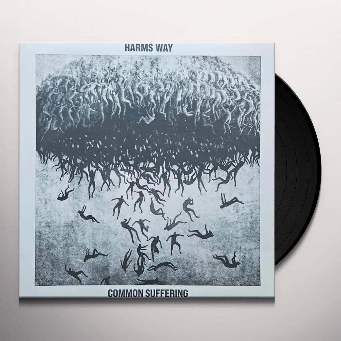 Harm's Way COMMON SUFFERING (GREY BLACK WHITE MARBLE VINYL) Vinyl Record