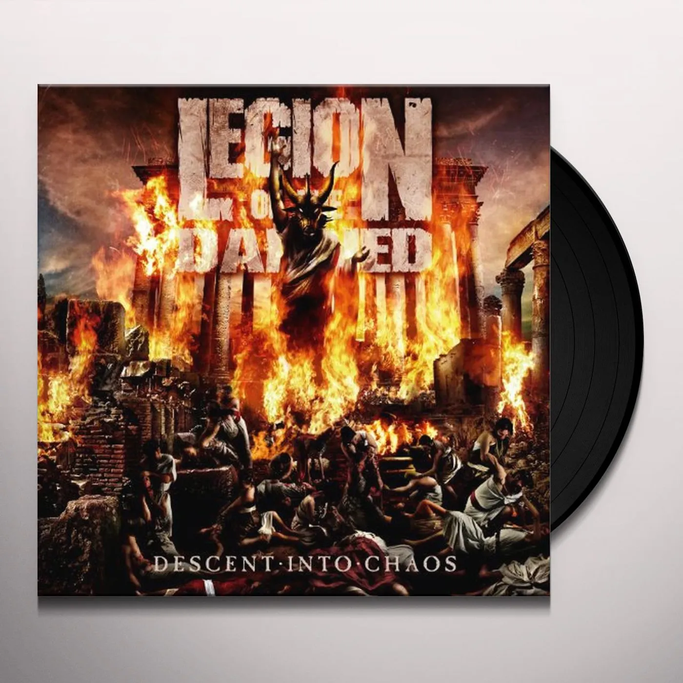 Legion Of The Damned Descent into Chaos Vinyl Record