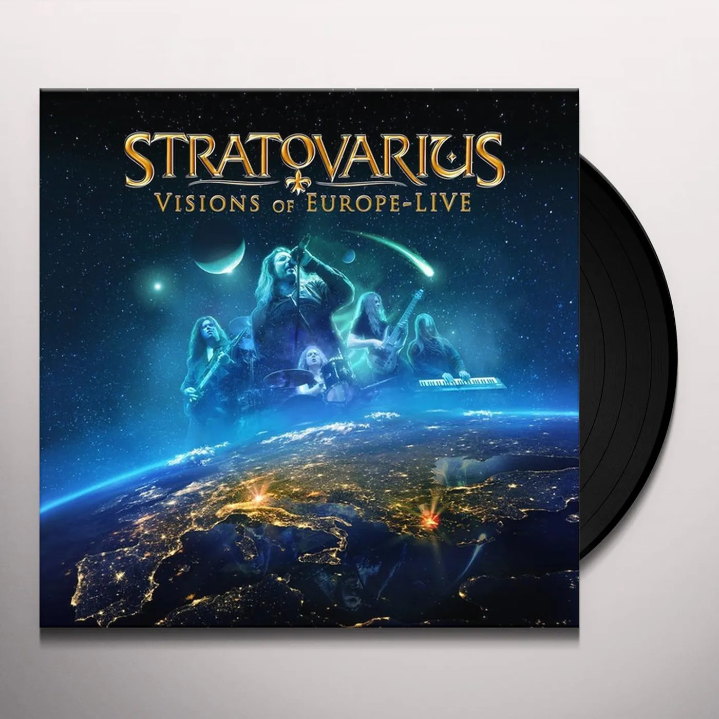 Stratovarius VISIONS OF EUROPE (LIVE) (GATEFOLD) Vinyl Record