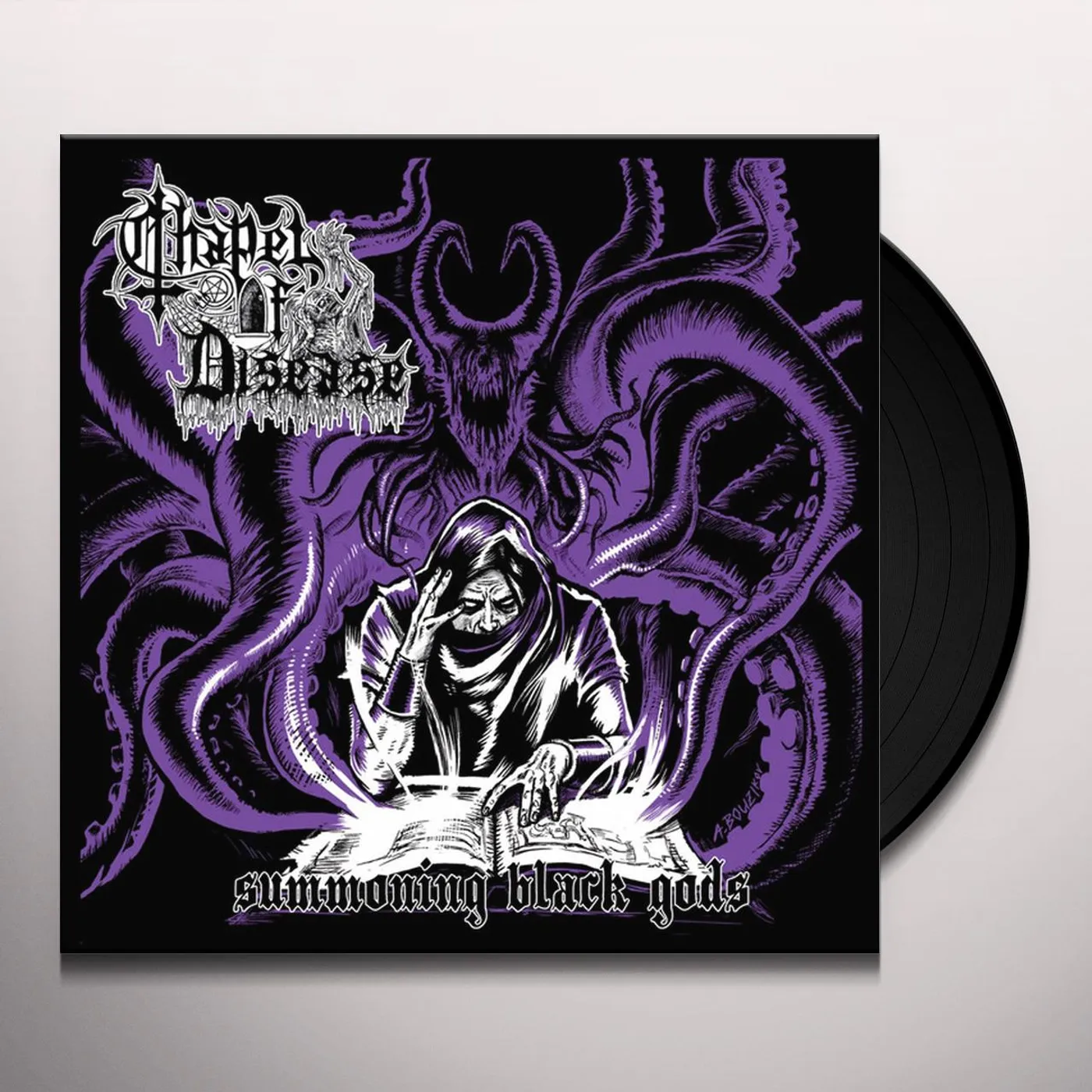 Chapel Of Disease Summoning Black Gods Vinyl Record