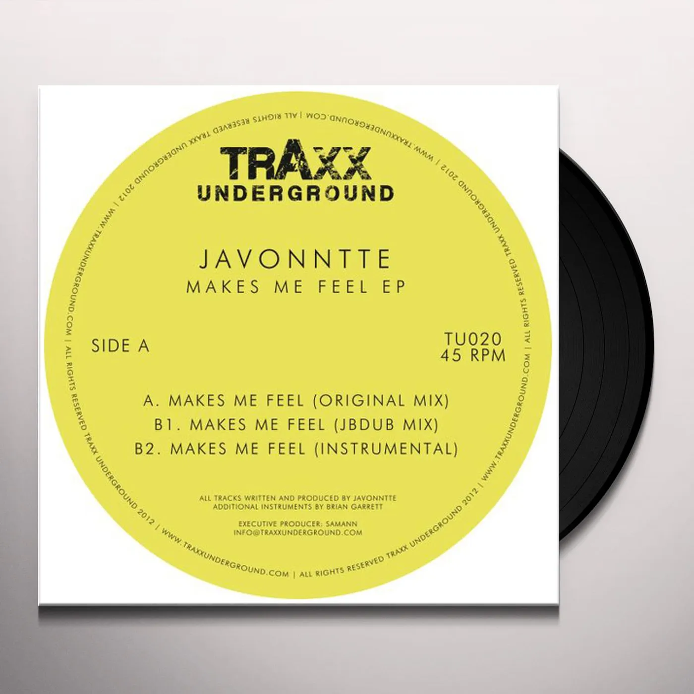 Javonntte MAKES ME FEEL Vinyl Record