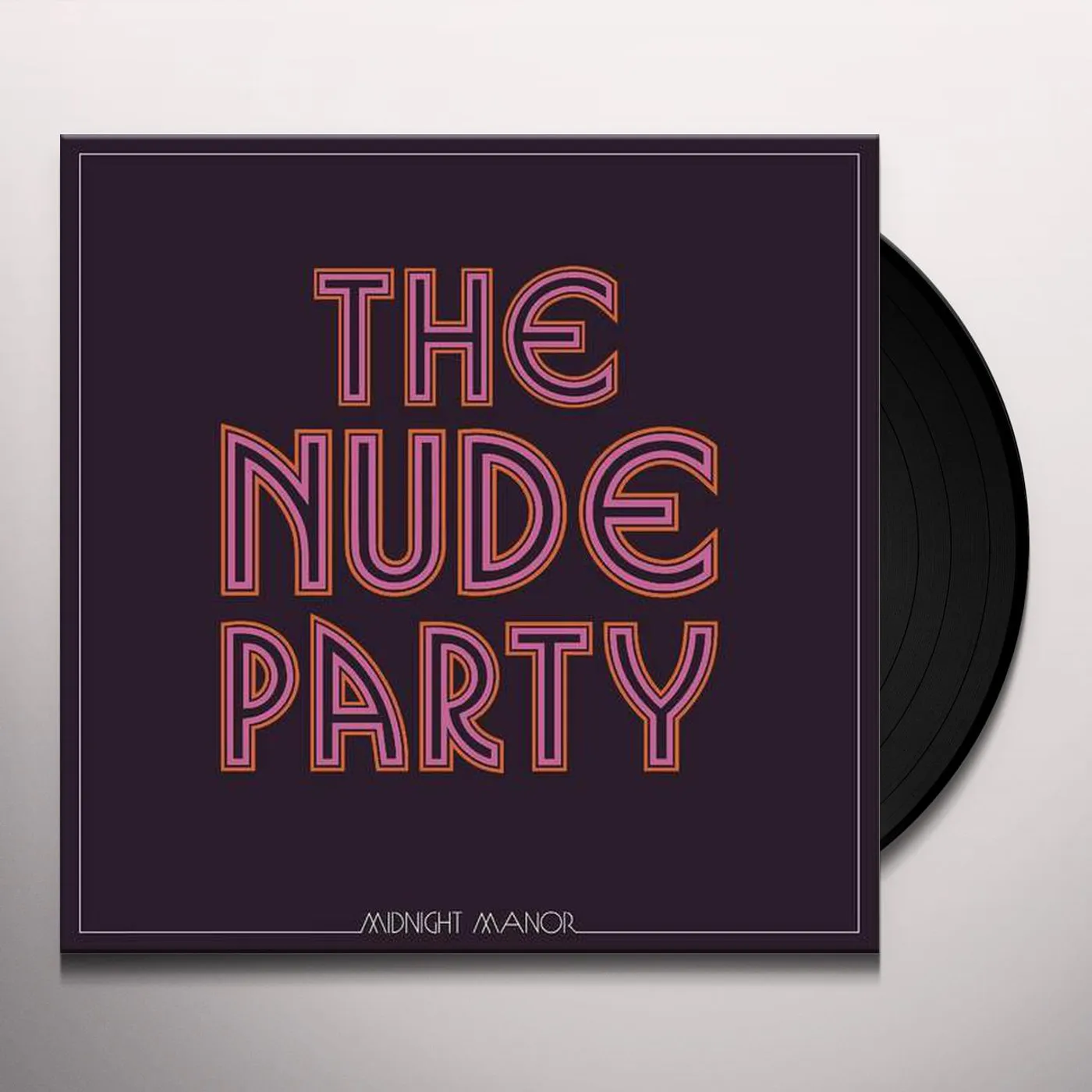 The Nude Party MIDNIGHT MANOR (140G) Vinyl Record