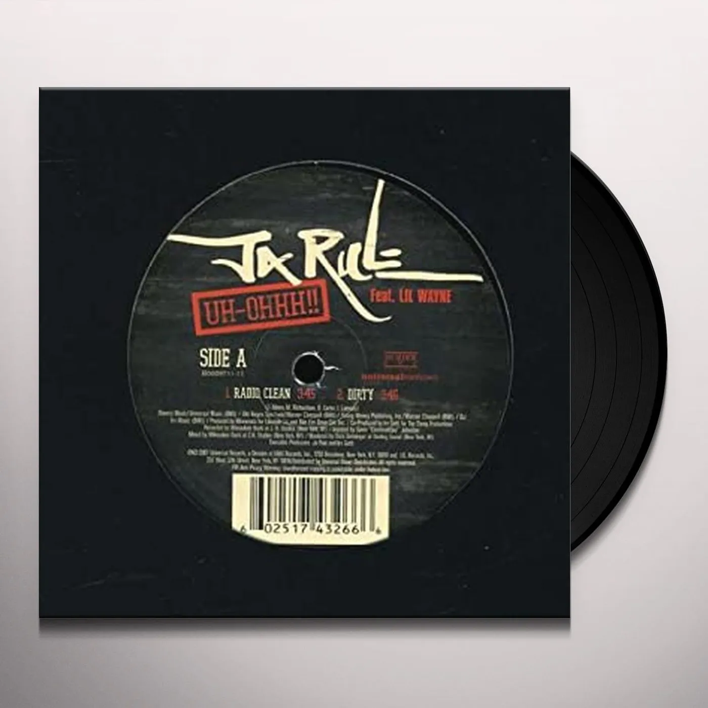 Ja Rule UH - OHHHH Vinyl Record