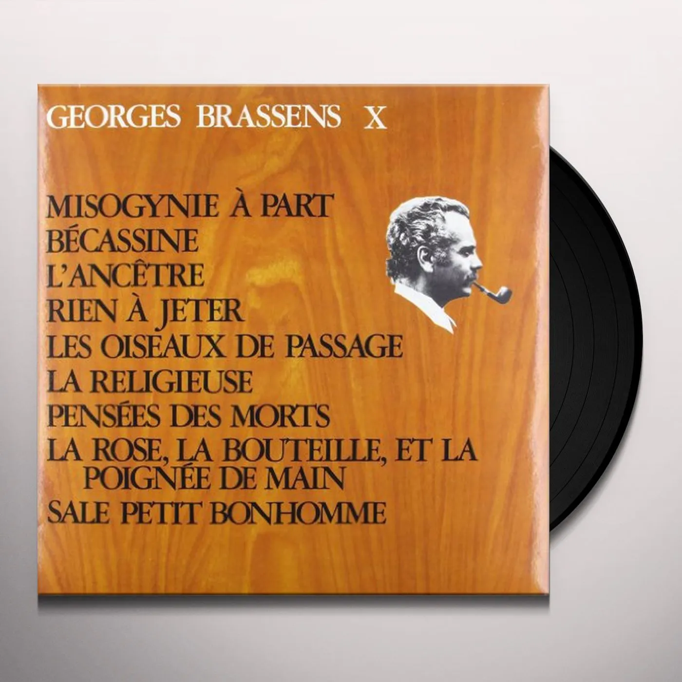 Georges Brassens VOL. 12-MISOGYNIE A PART Vinyl Record