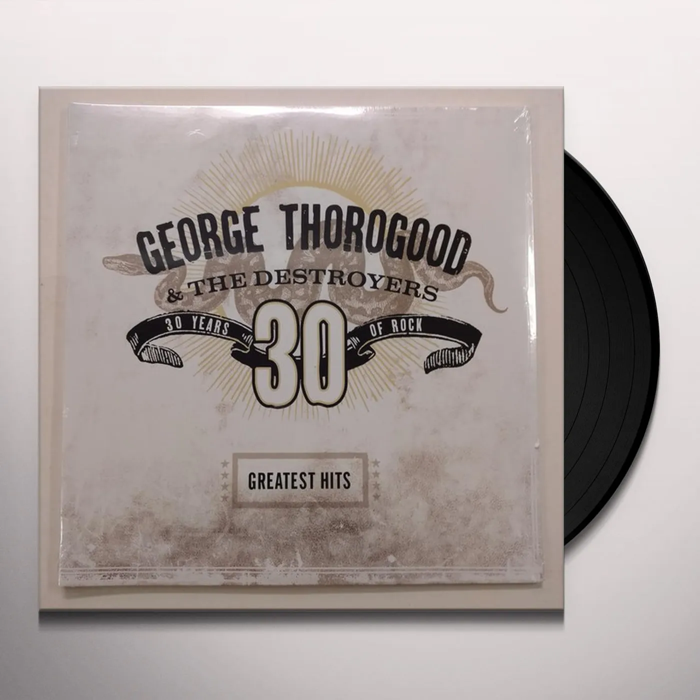 George Thorogood & The Destroyers Greatest Hits: 30 Years Of Rock Vinyl Record