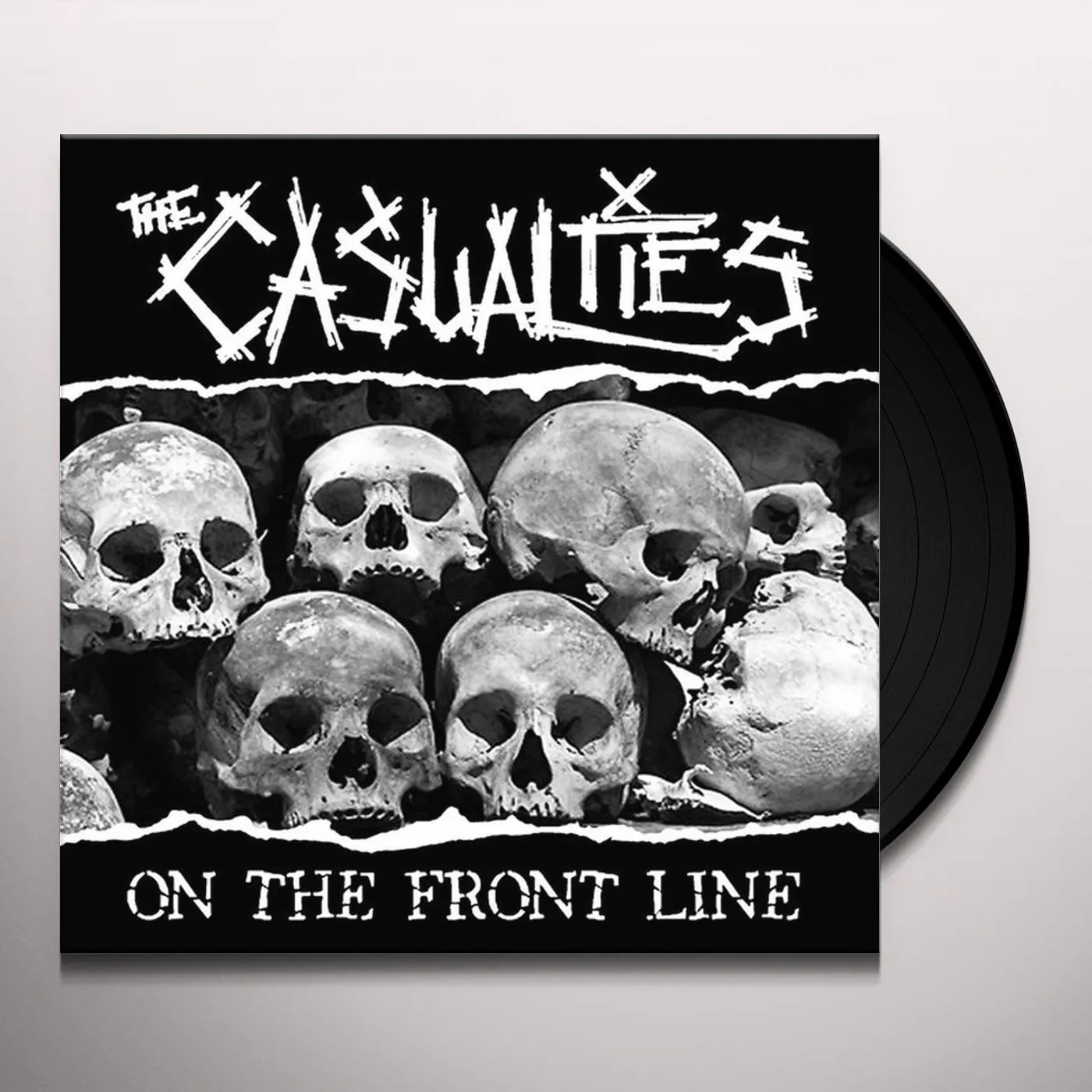 The Casualties On The Front Line Vinyl Record