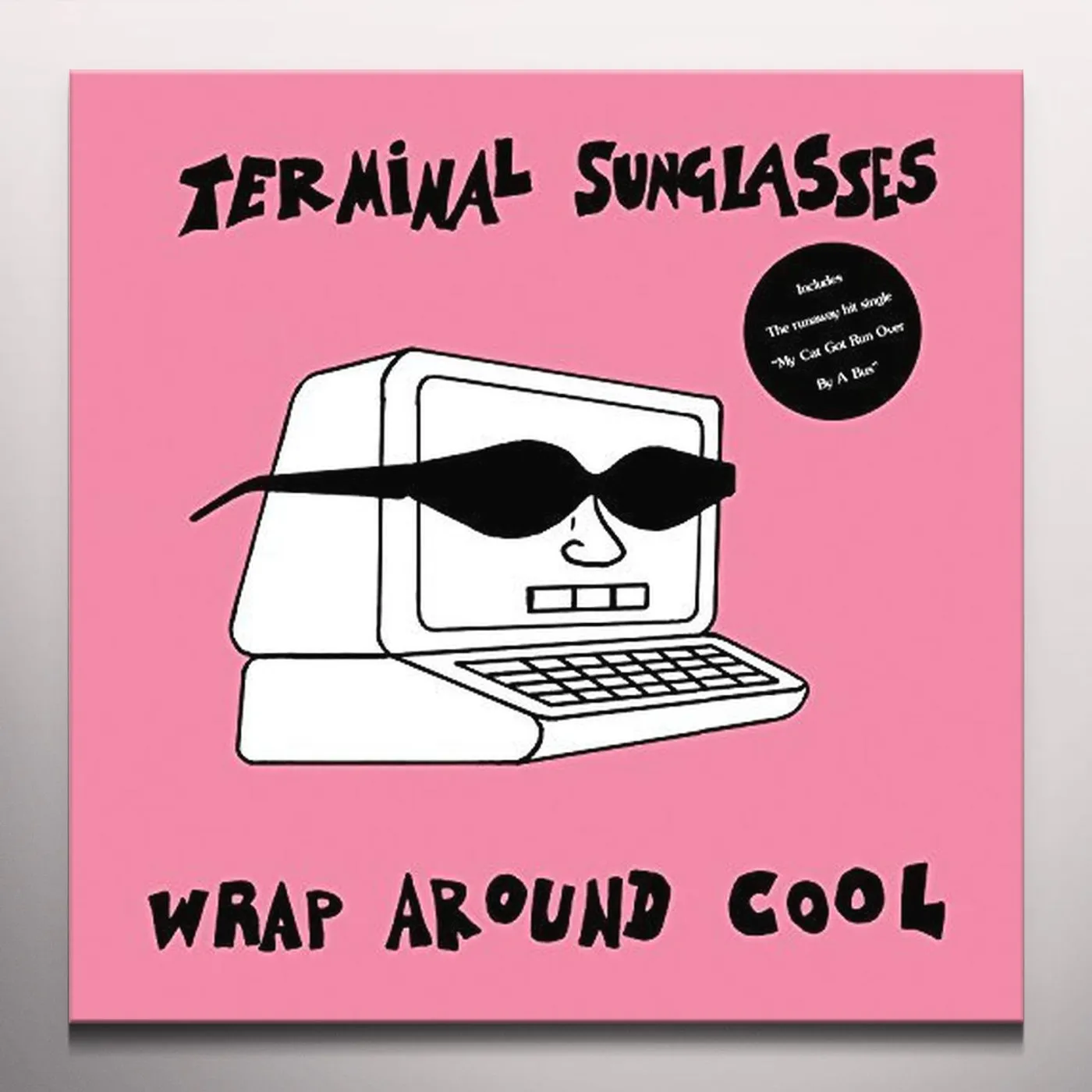 Terminal Sunglasses Wrap Around Cool Vinyl Record