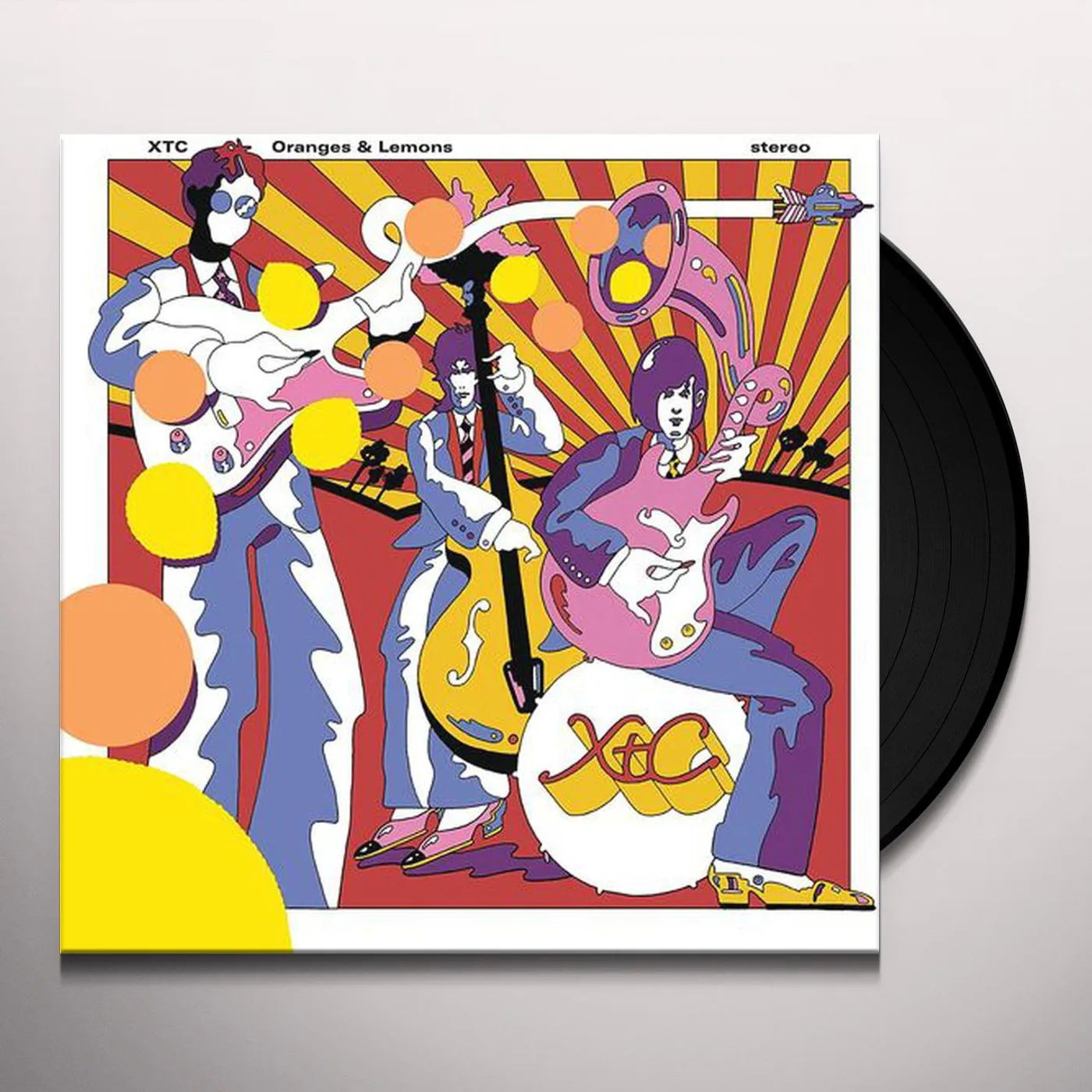 XTC Oranges & Lemons Vinyl Record